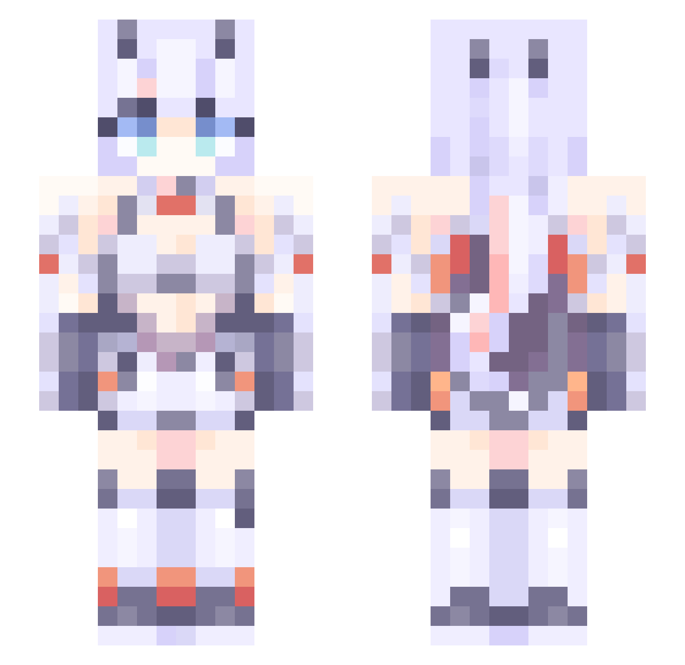 dream_drifter_ Minecraft skin, front and back view