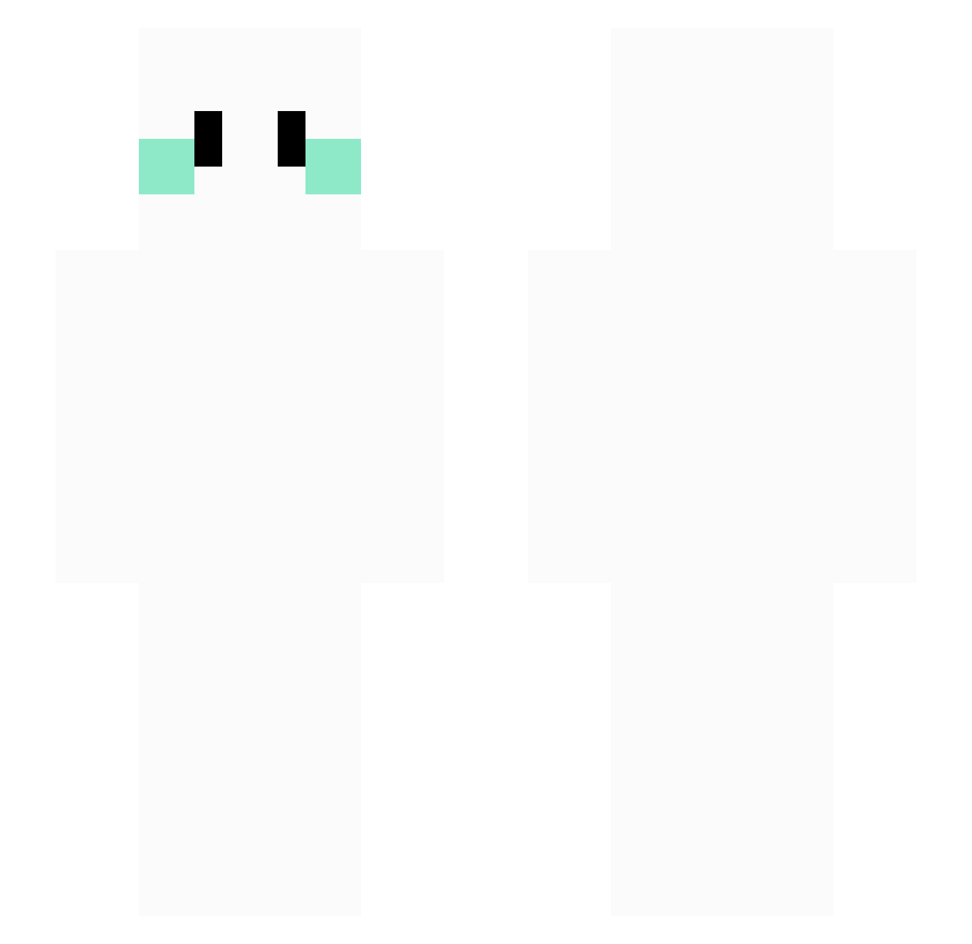 yee0805 Minecraft skin, front and back view