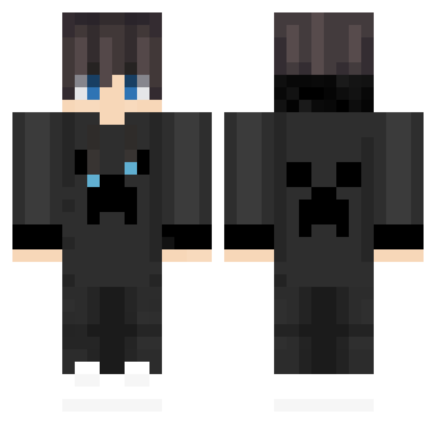 tzi_VCATb_10_05 Minecraft skin, front and back view