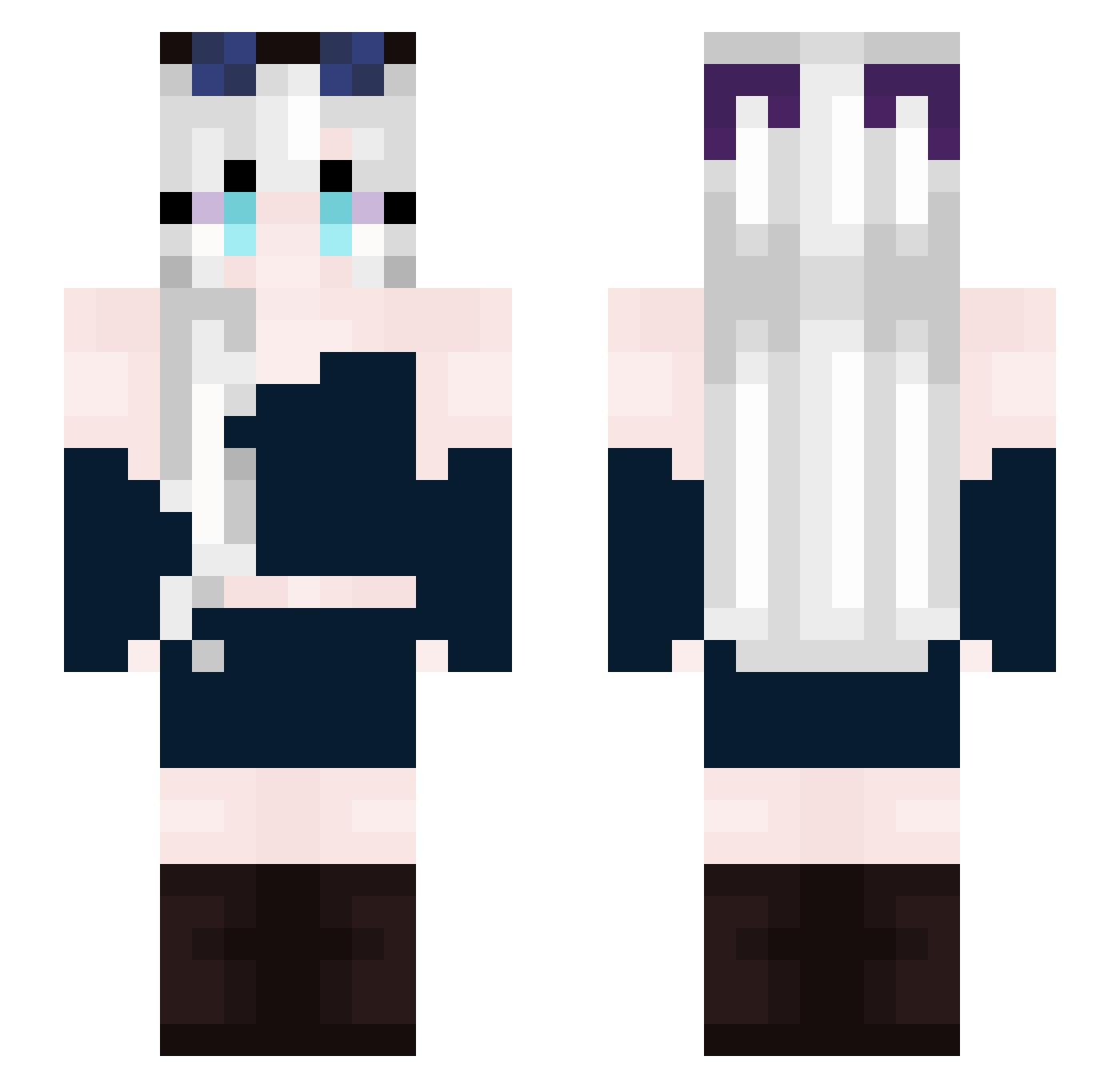 superdogeater911 Minecraft skin, front and back view