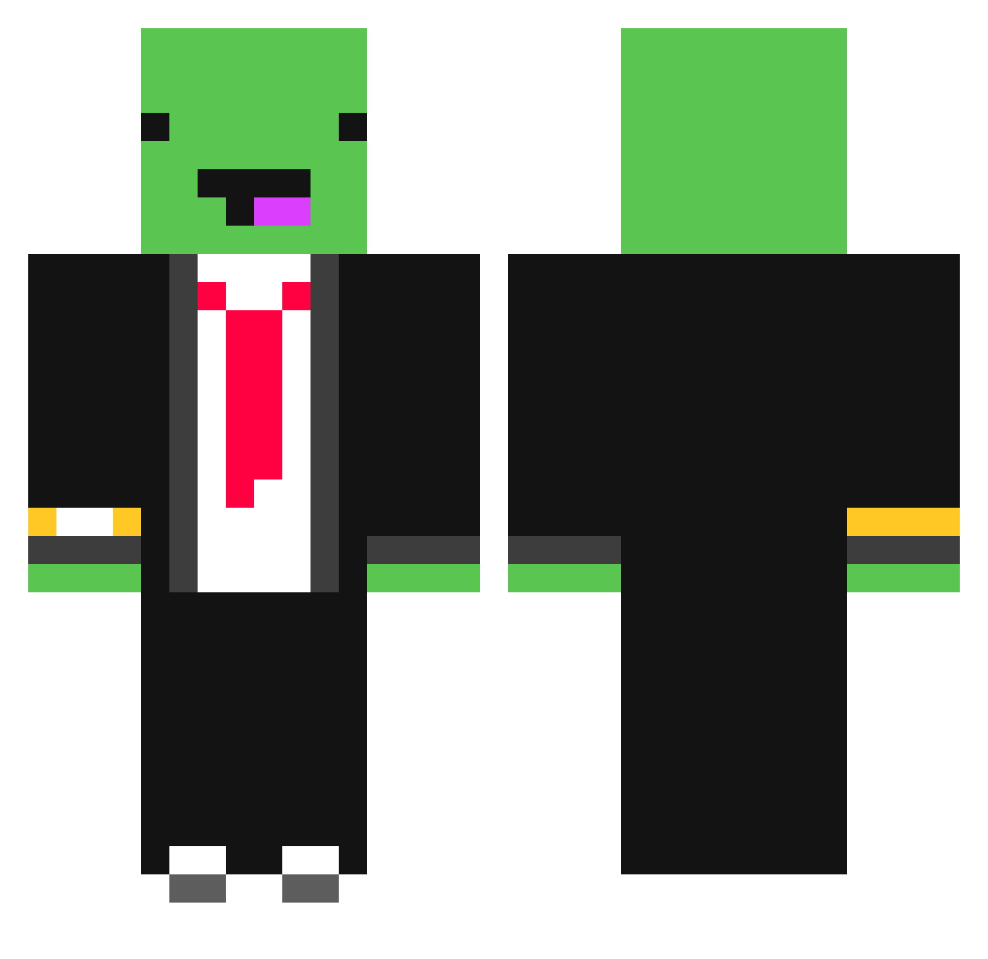 MRjynxx_ Minecraft skin, front and back view