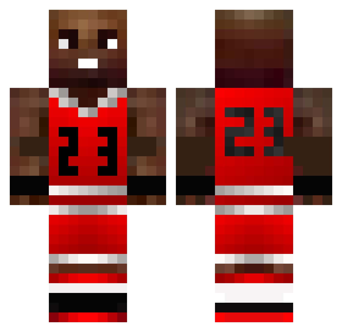 Xx_Taco_xX Minecraft skin, front and back view
