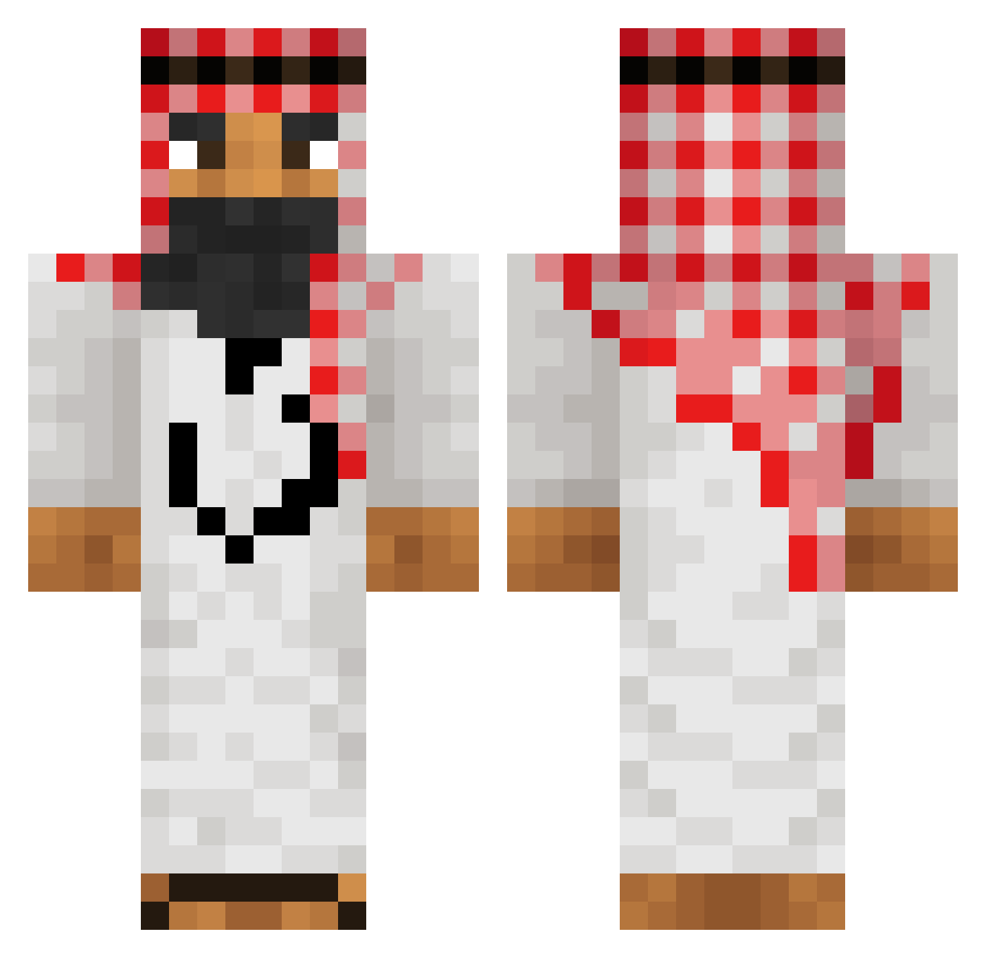 ImRengarMain Minecraft skin, front and back view