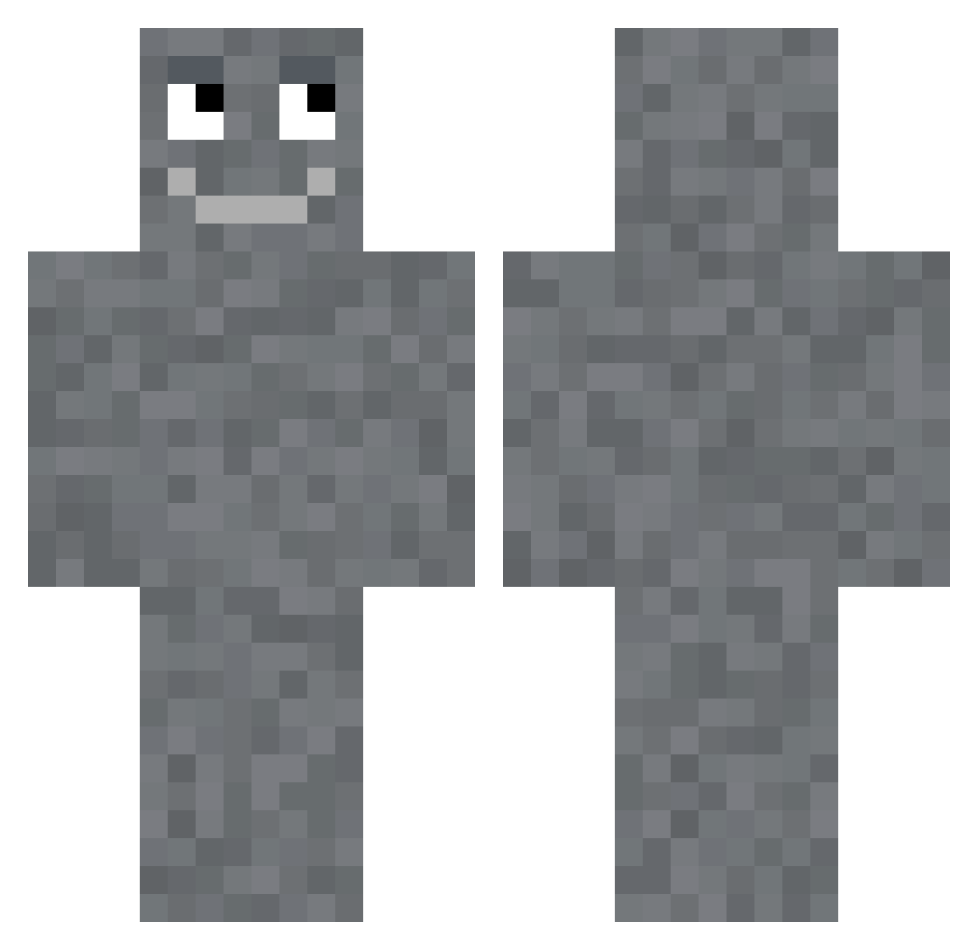 iiBumble_BeesXxX Minecraft skin, front and back view