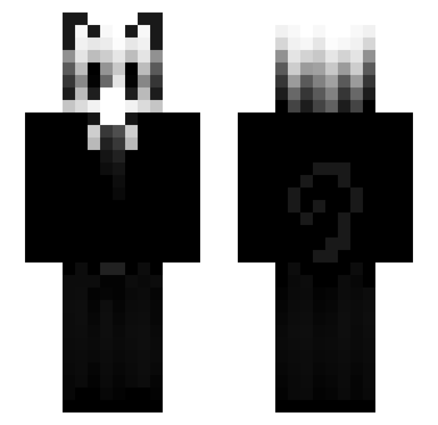 verysexyboyy Minecraft skin, front and back view