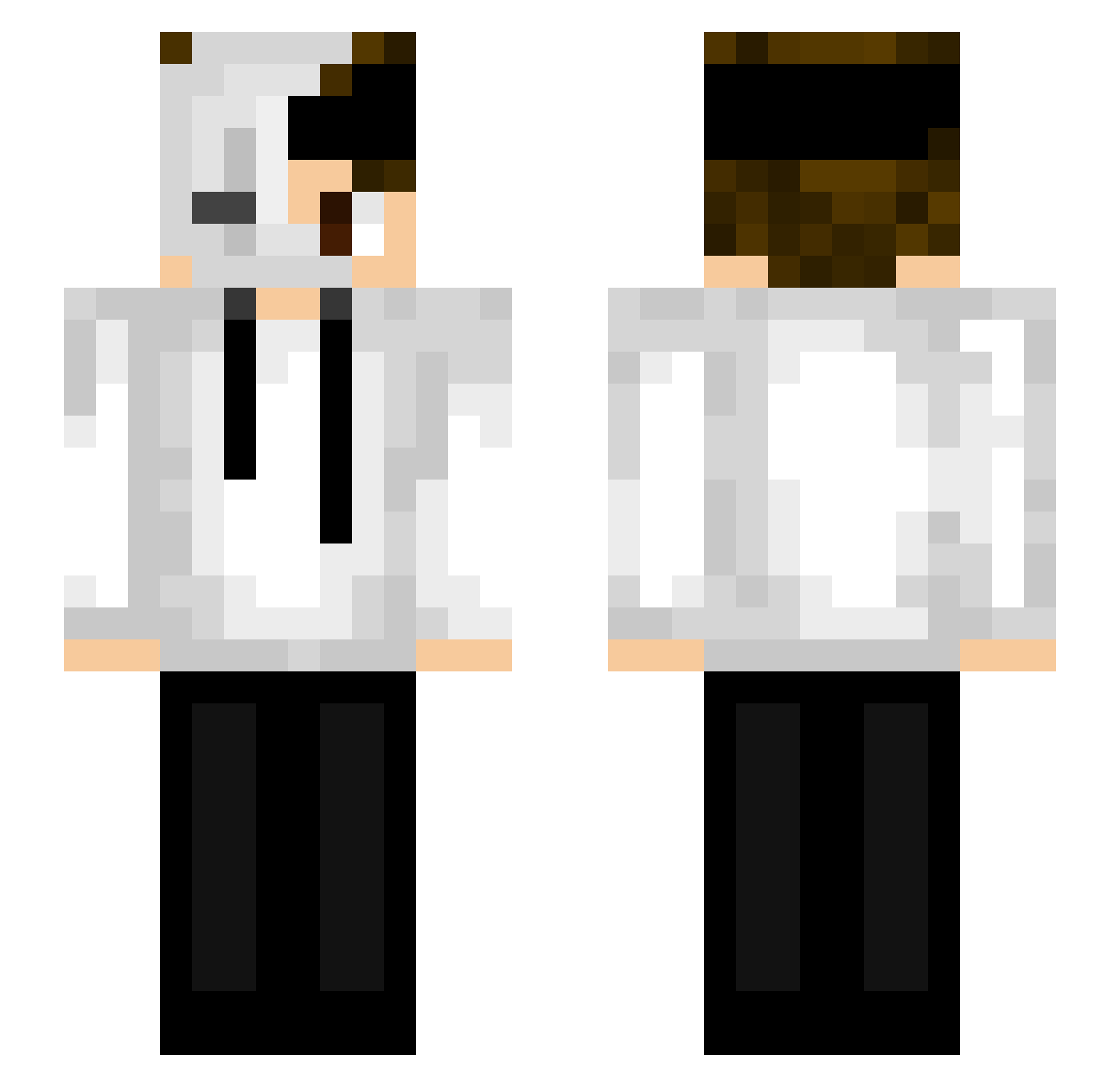 FWD_ Minecraft skin, front and back view