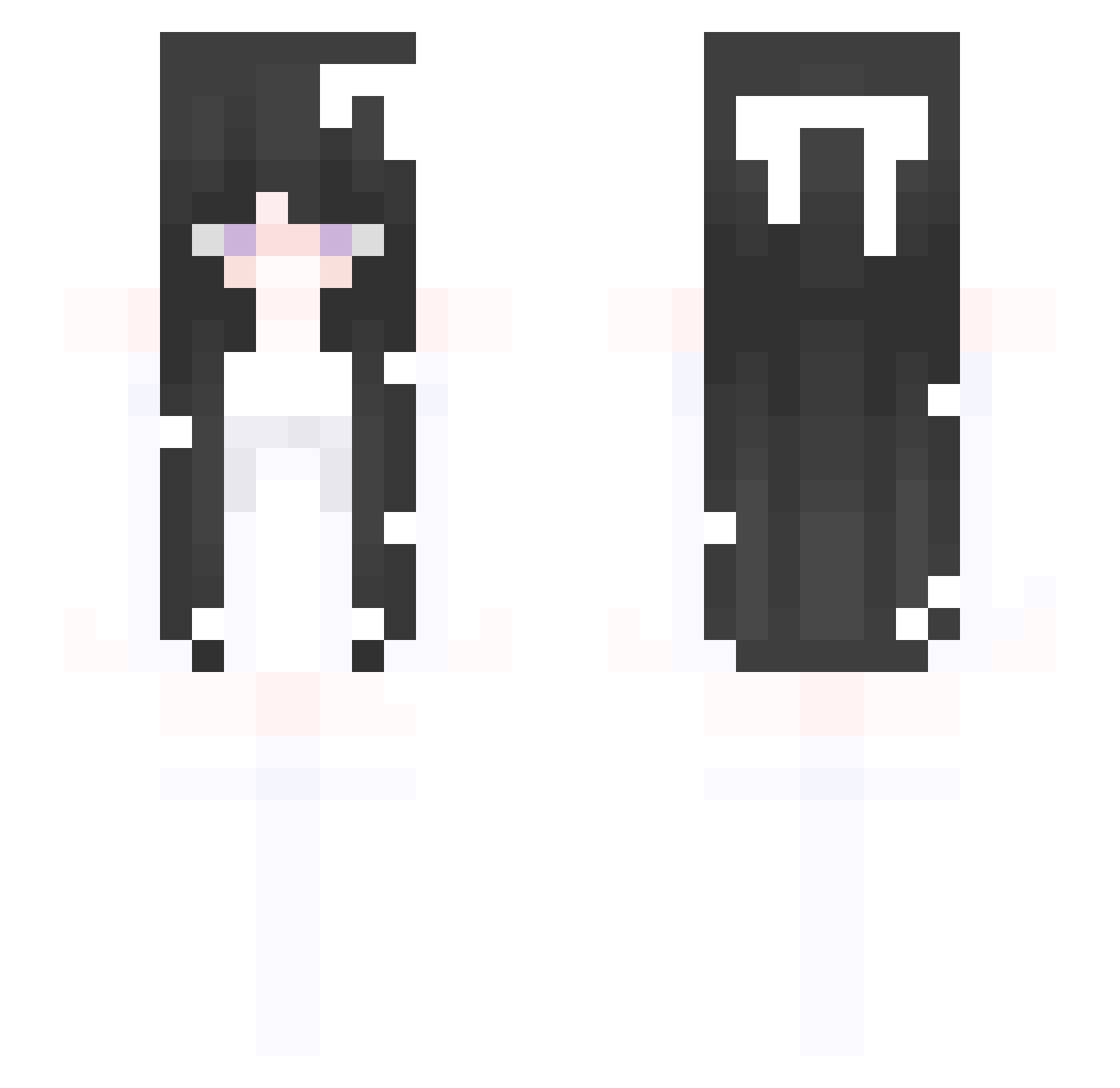Slamonjoyful9 Minecraft skin, front and back view