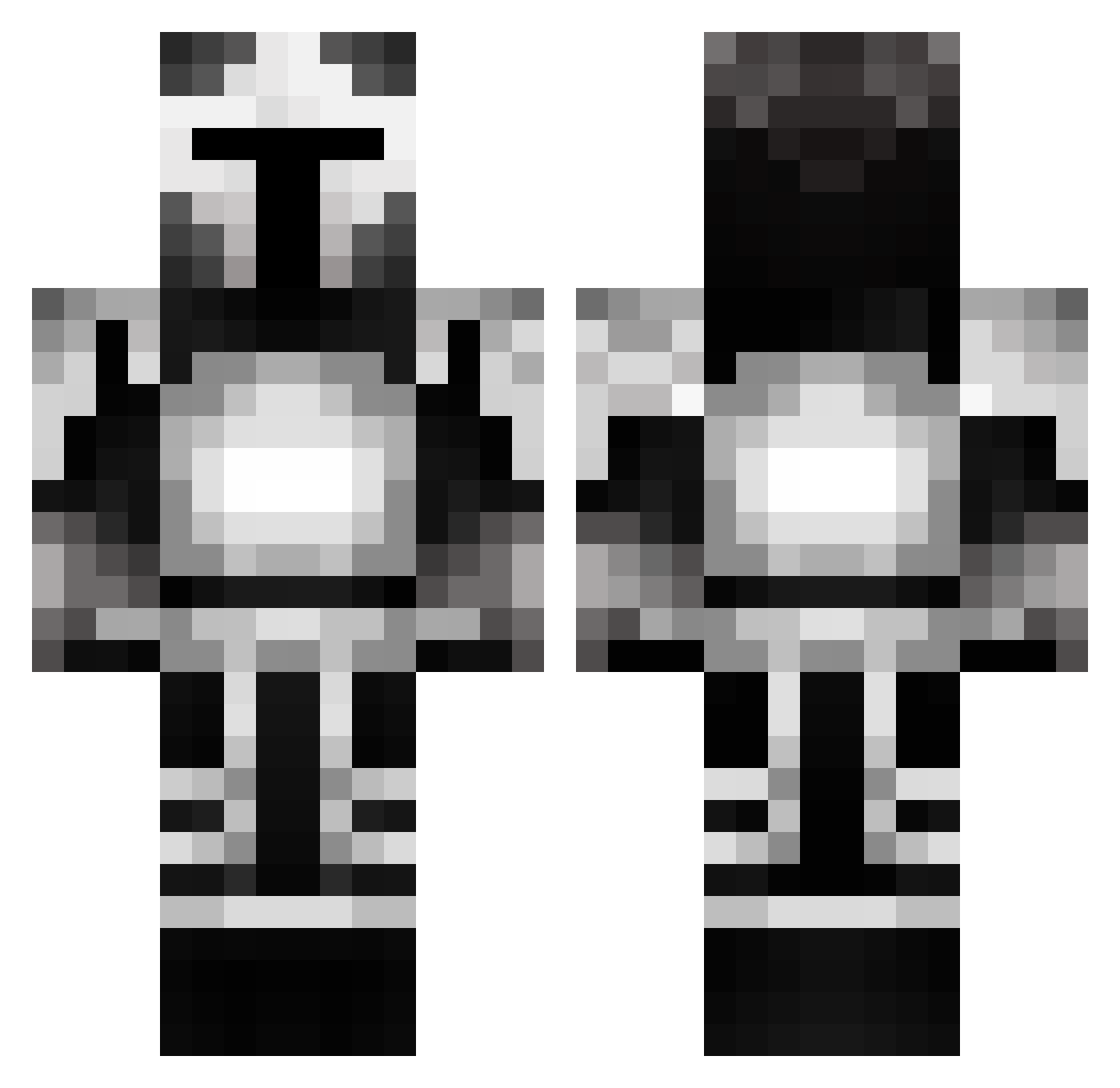 Wigloft_05 Minecraft skin, front and back view