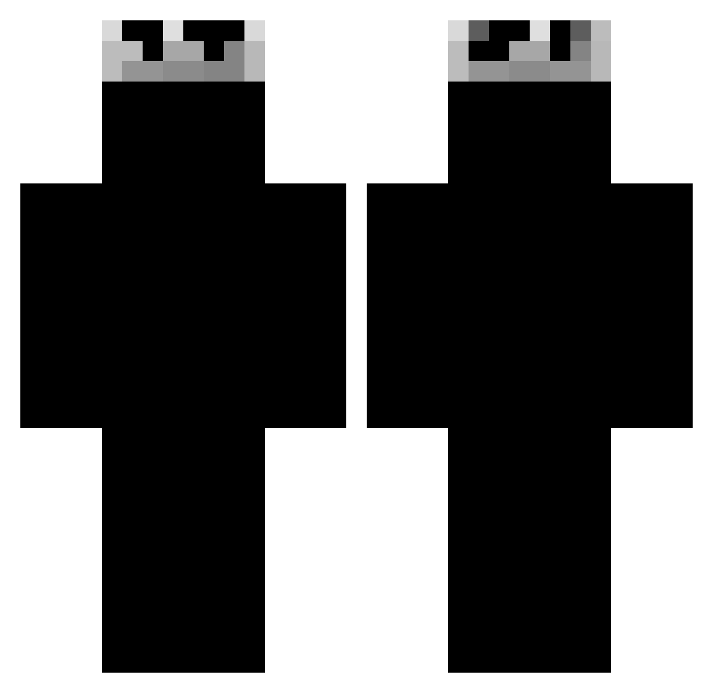 Polando__ Minecraft skin, front and back view