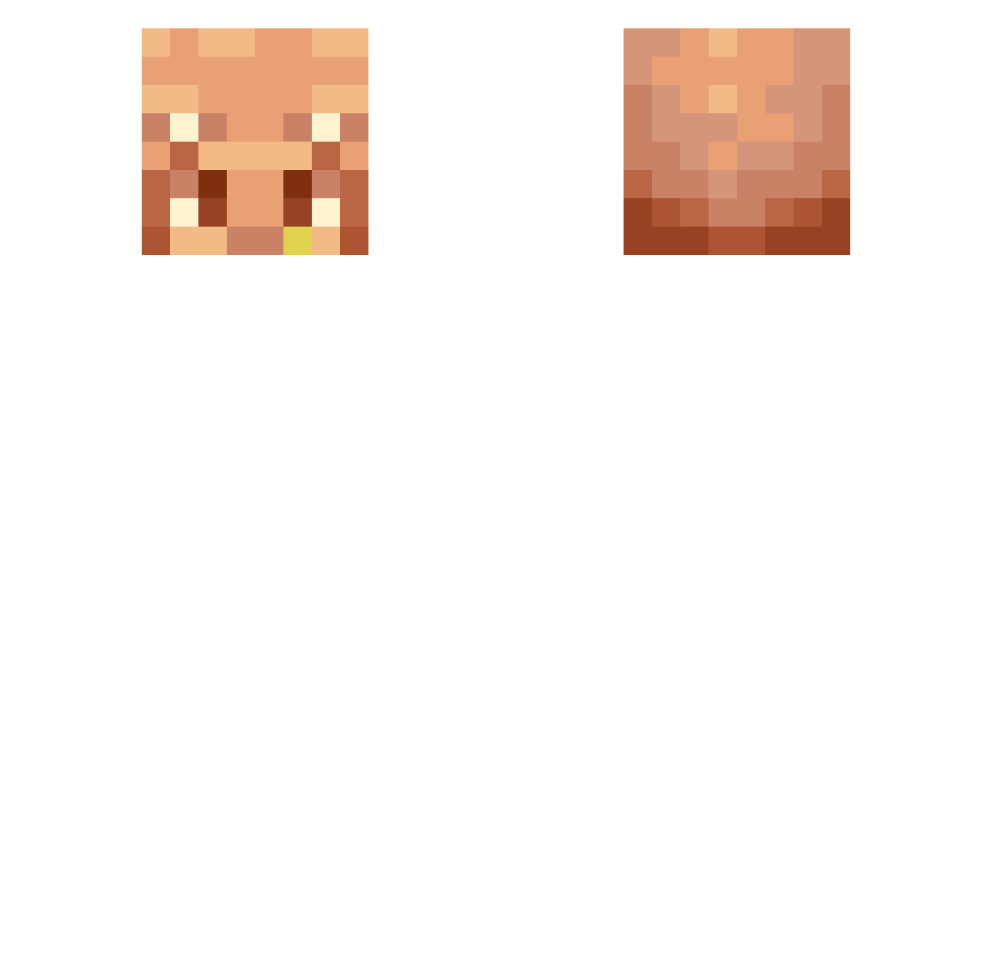 slopysmegseconds Minecraft skin, front and back view