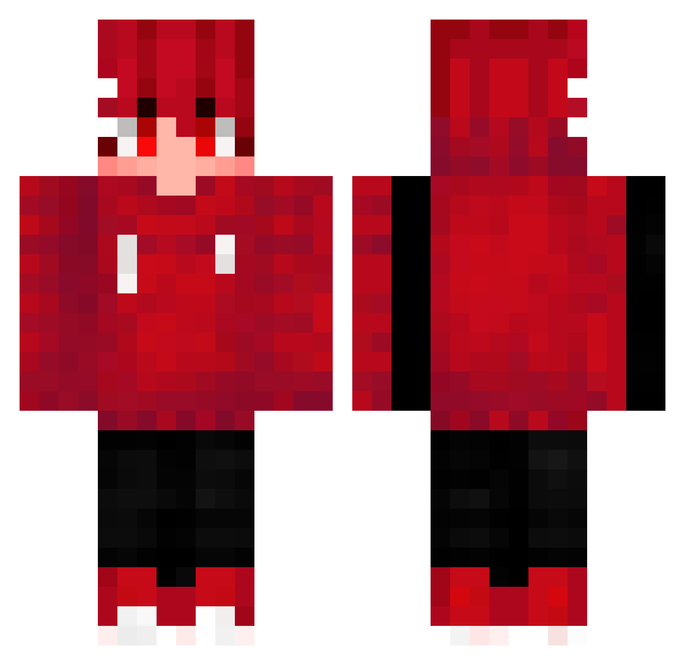 maiconwr Minecraft skin, front and back view