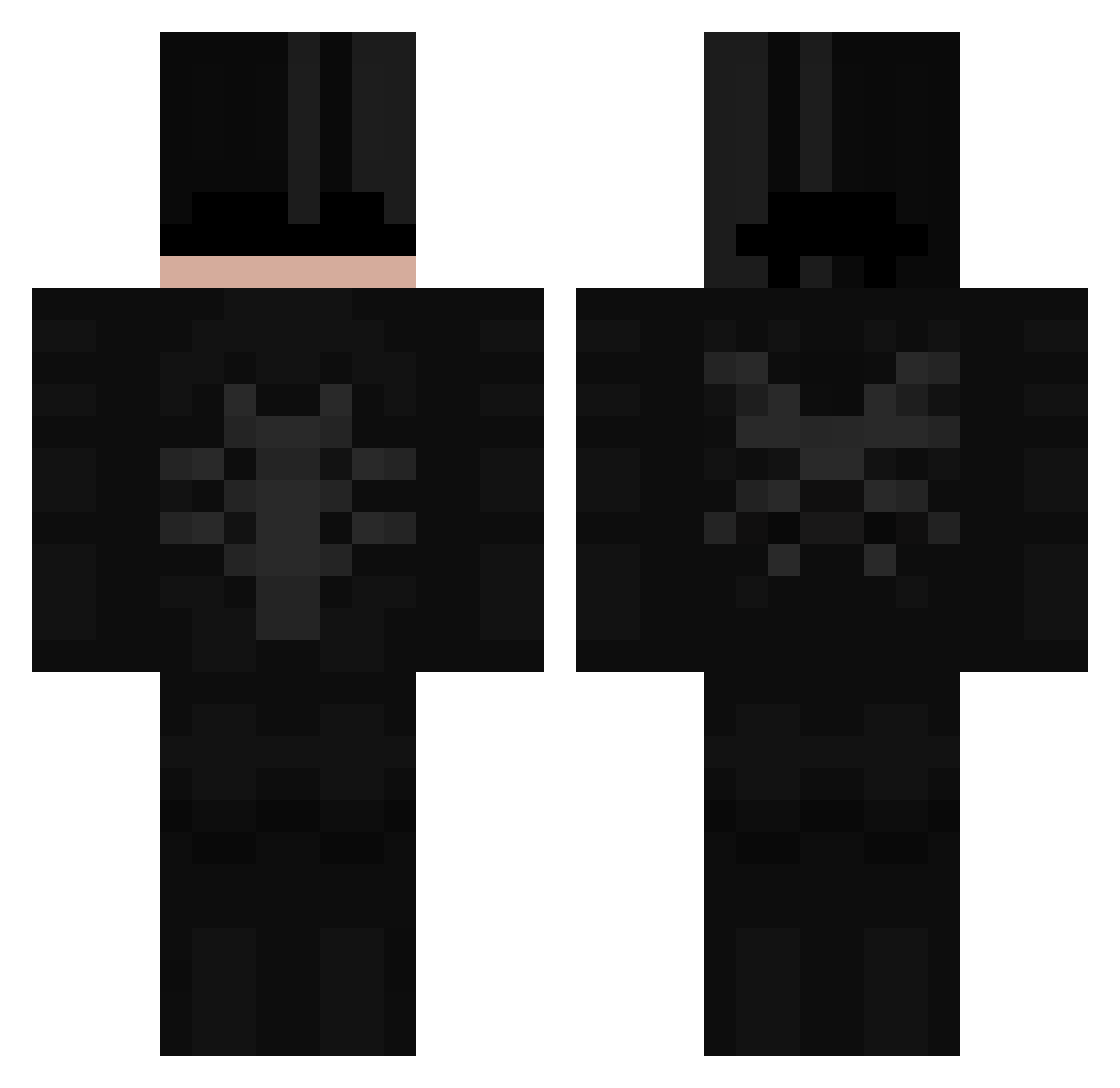 xKamil3k_ Minecraft skin, front and back view