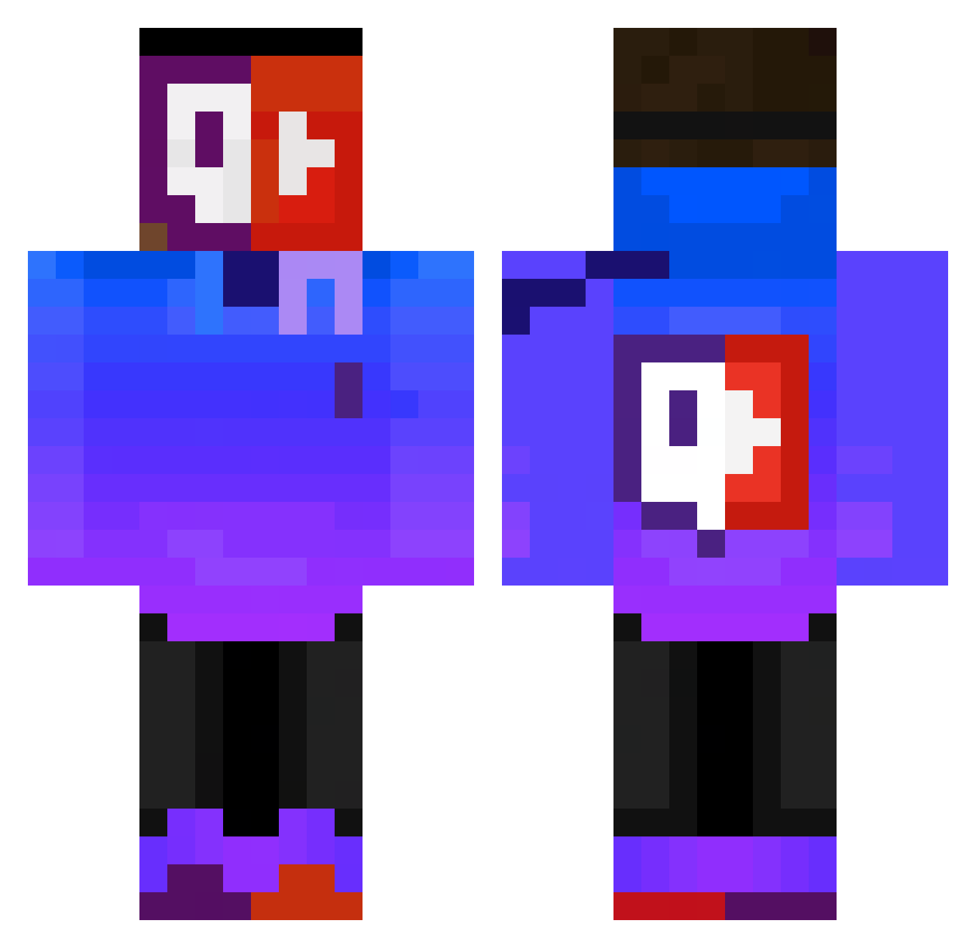 sheeeshipapi Minecraft skin, front and back view