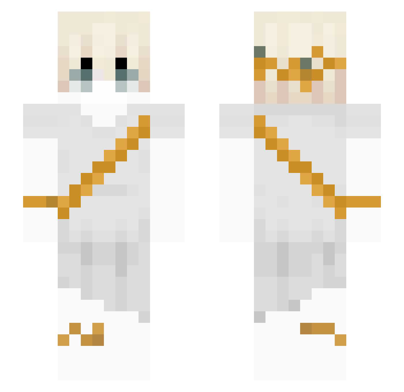 Ville_Valo_lover Minecraft skin, front and back view