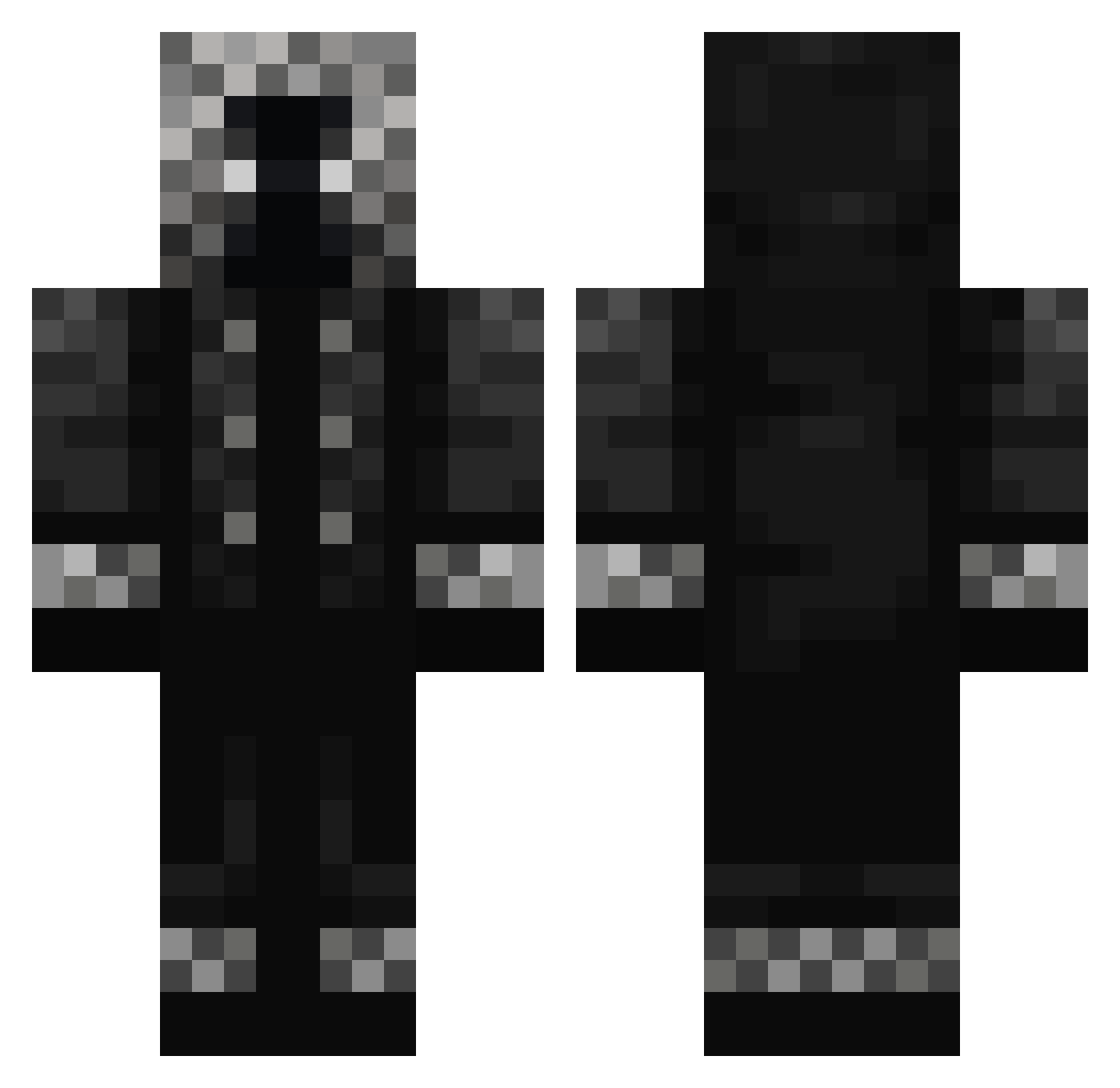 Soldat88 Minecraft skin, front and back view