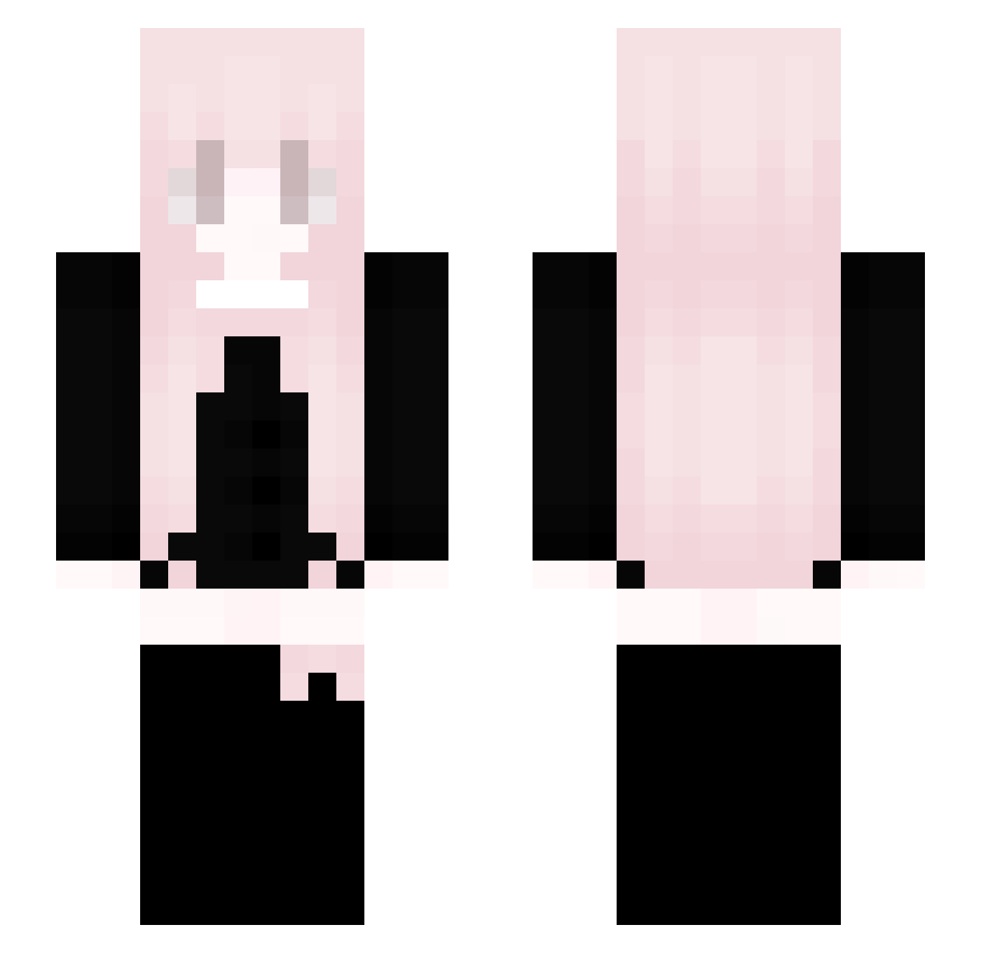 ZhiXiaoXuanQAQ_ Minecraft skin, front and back view