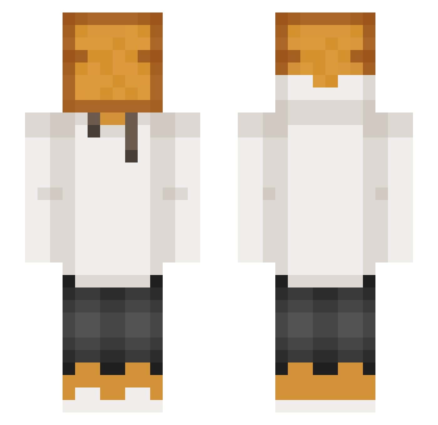 SommerTom1907_ Minecraft skin, front and back view