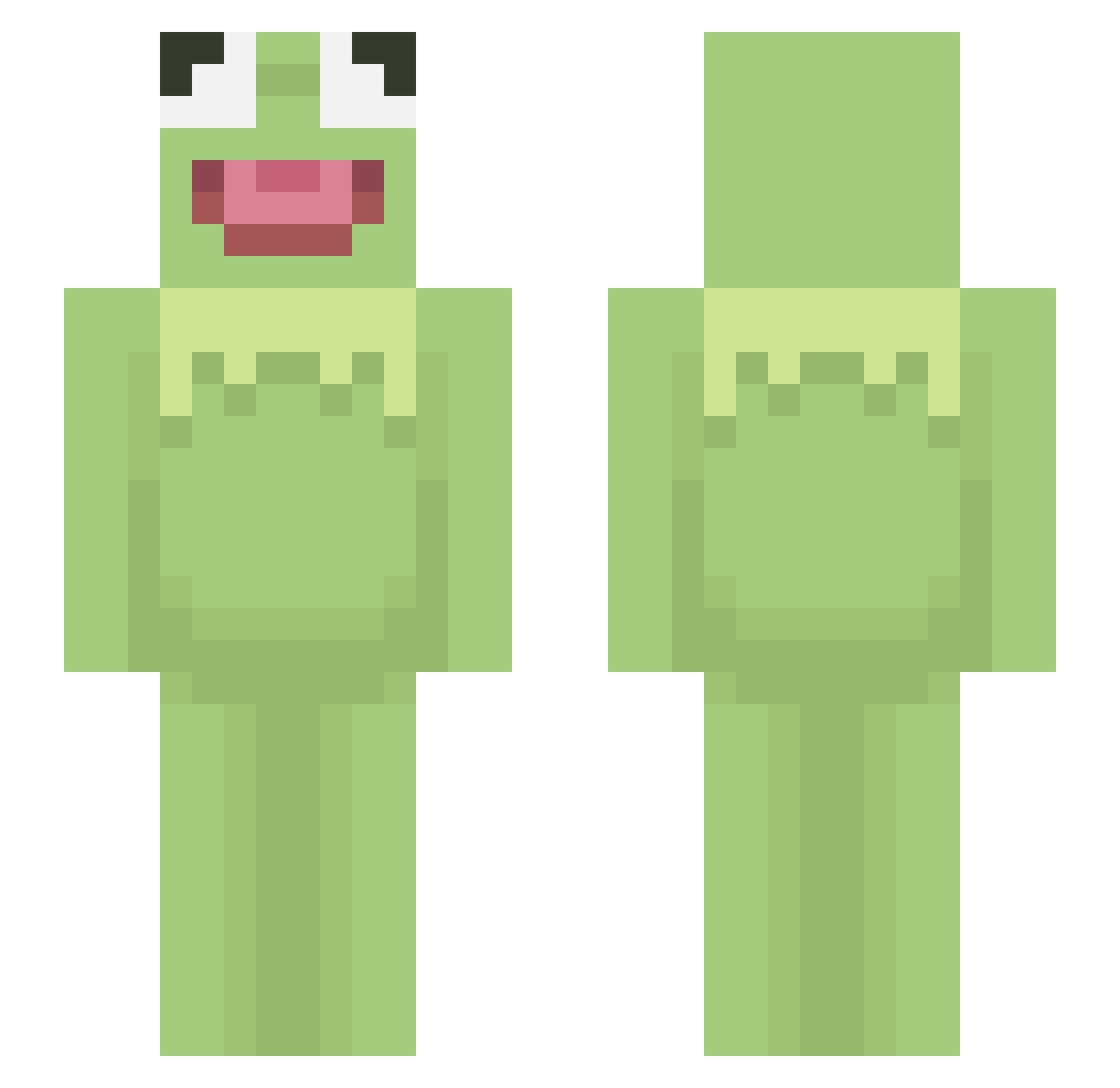 slumber_kitten Minecraft skin, front and back view