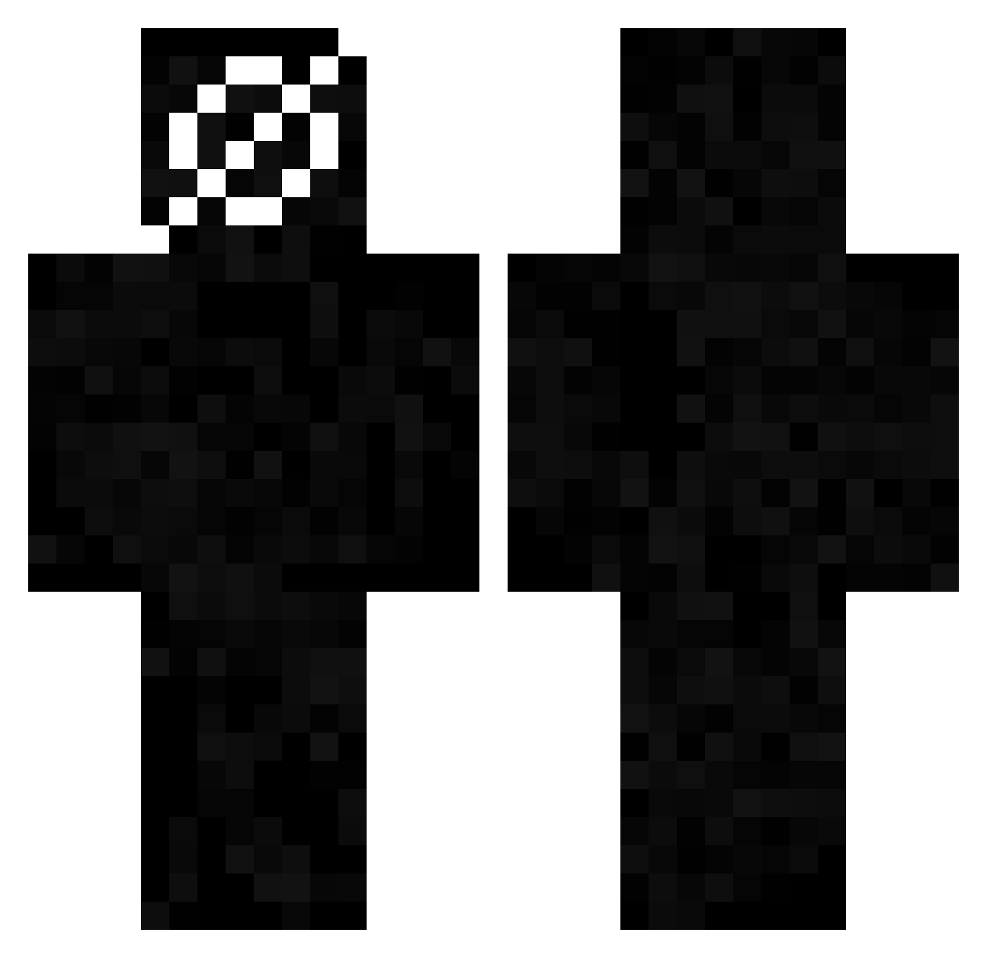 Zimti_ Minecraft skin, front and back view