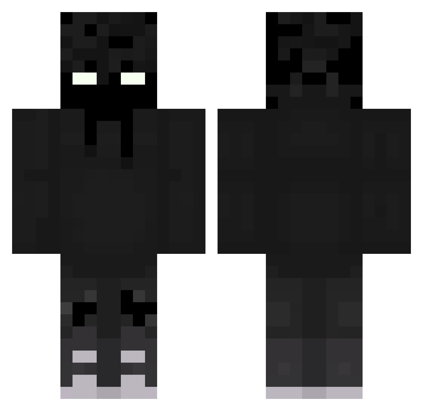 x_Sephiroth_x Minecraft skin, front and back view