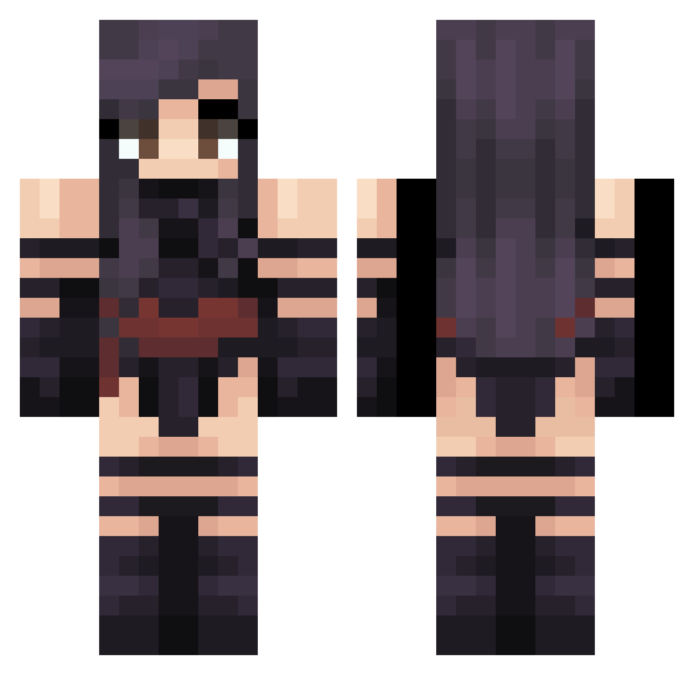 DVader1616 - psylocke Minecraft skin