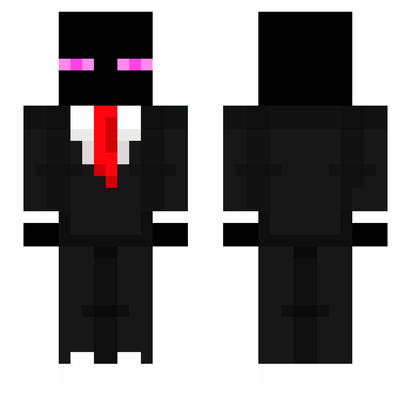_Sunkus Minecraft skin, front and back view