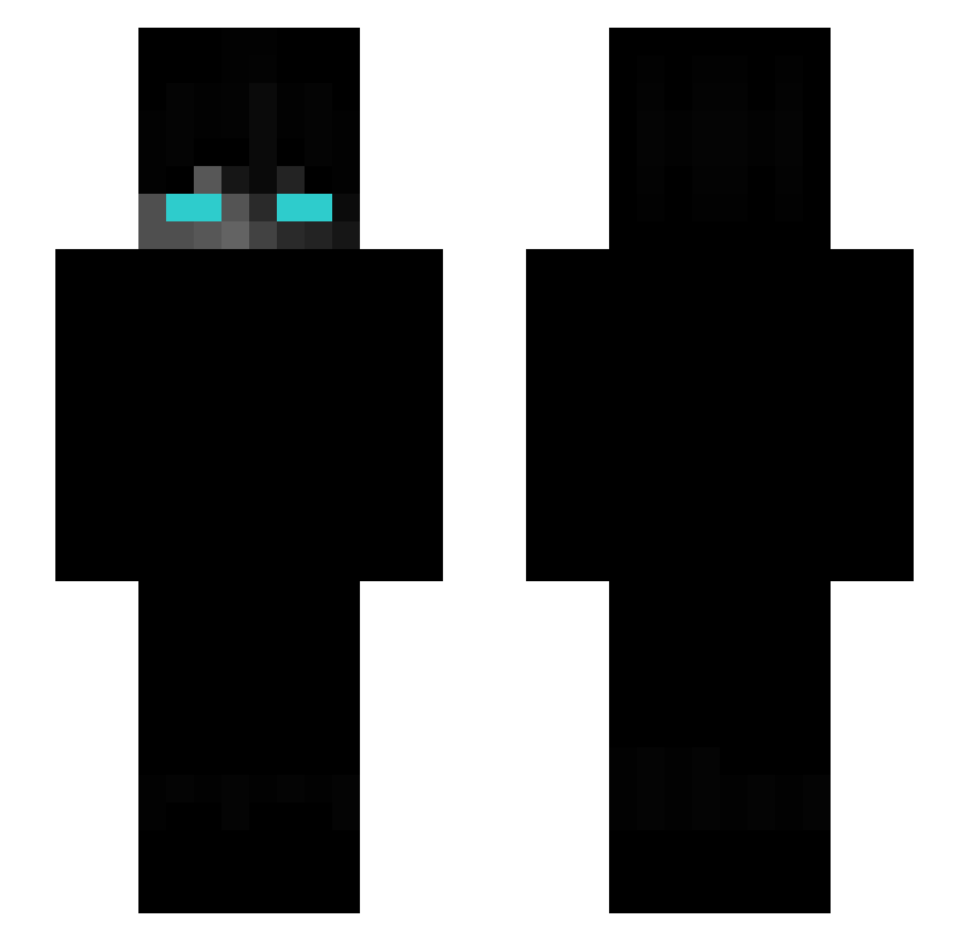 SiropDeNoix2Coco Minecraft skin, front and back view