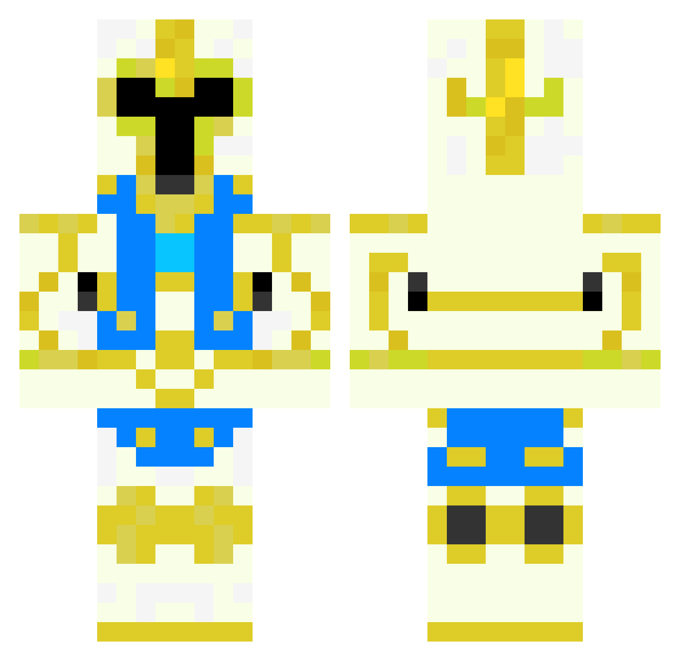 0ne_R0k Minecraft skin, front and back view