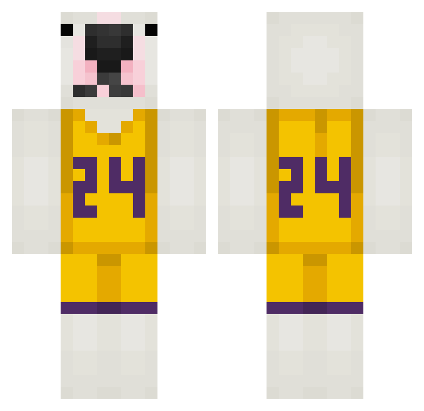 DascooleSchwein2 Minecraft skin, front and back view