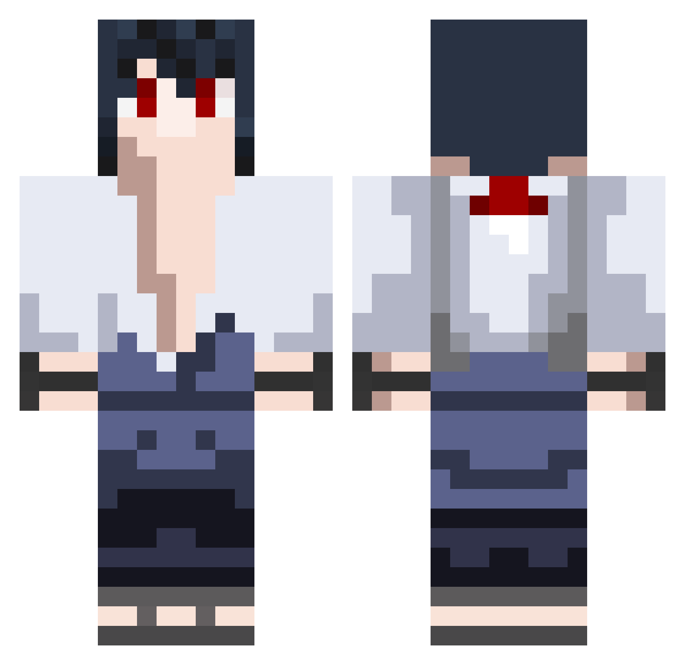eodeod12 Minecraft skin, front and back view