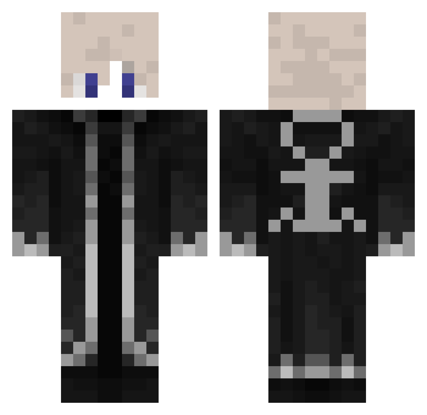 K1lkaVTomate - d gray man Minecraft skin