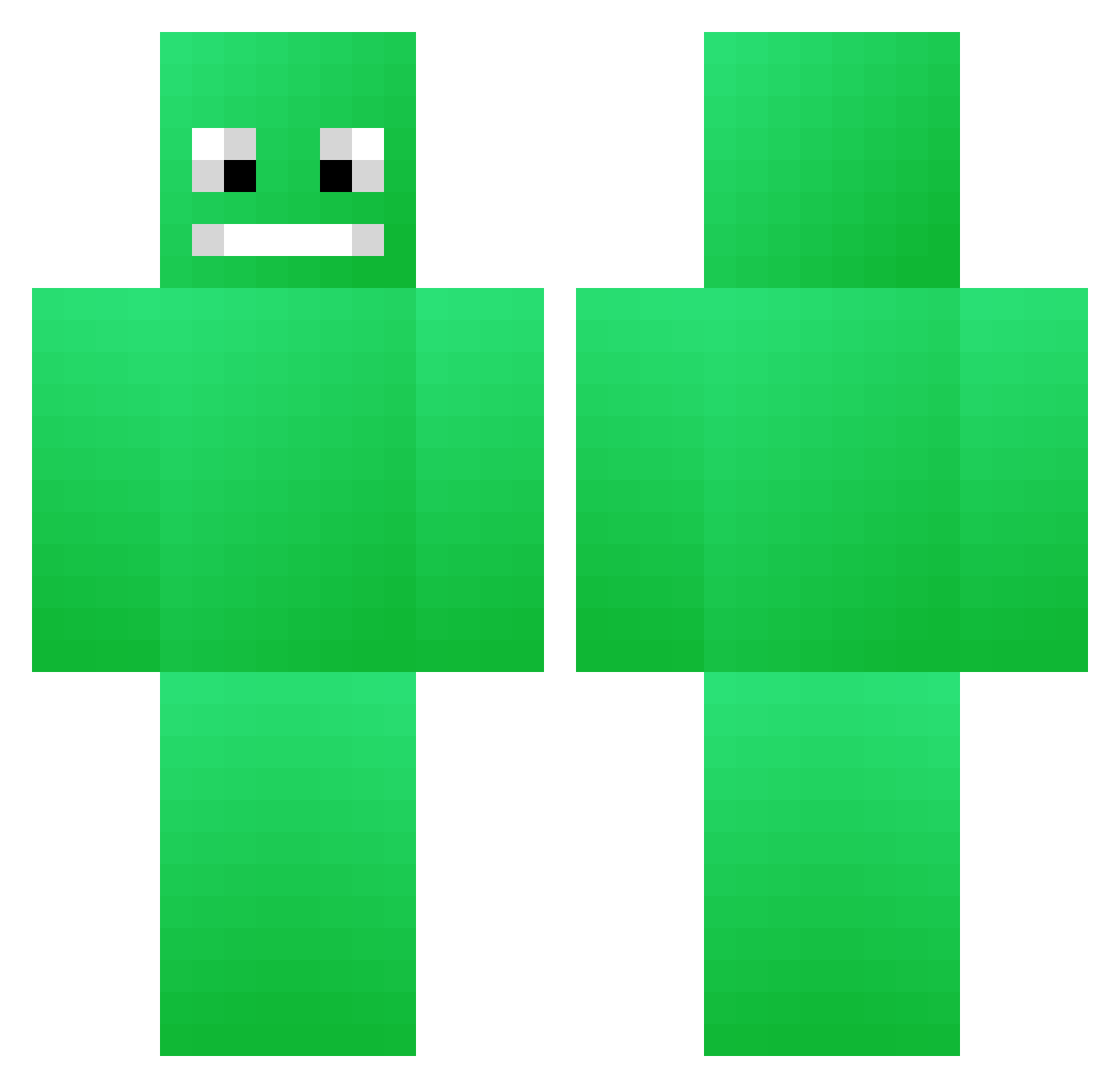 StonesDeep Minecraft skin, front and back view