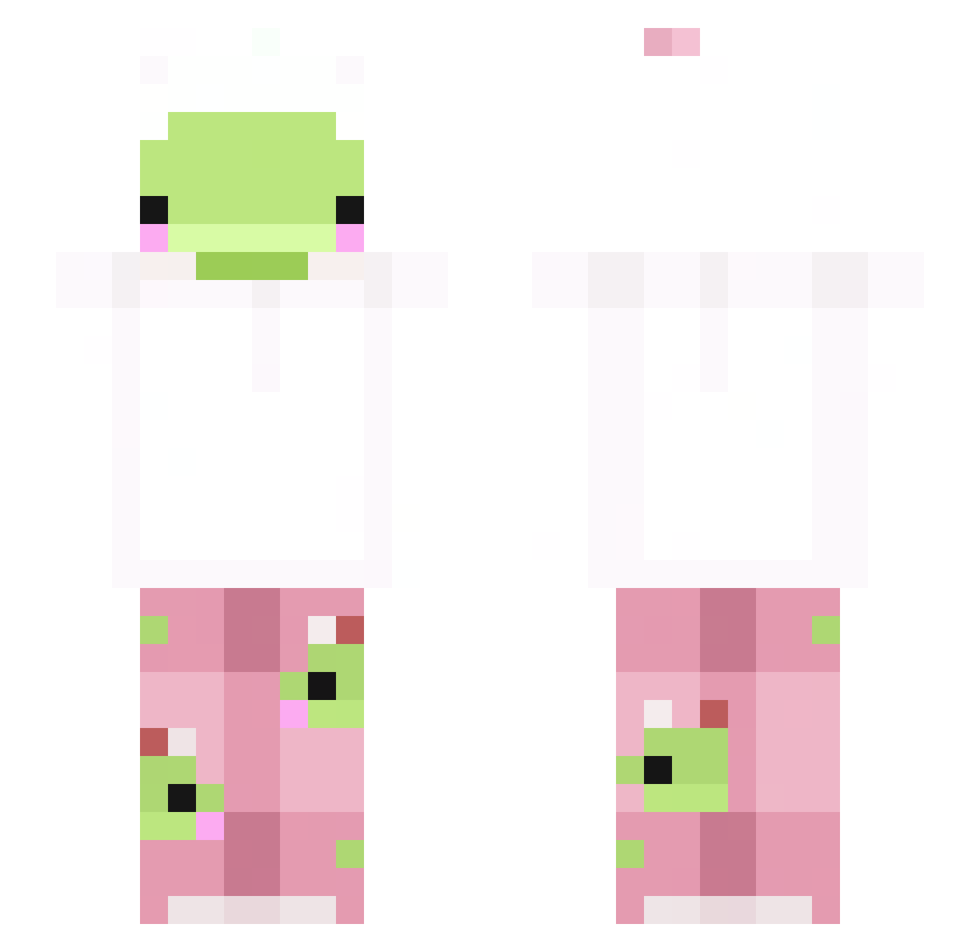 x_Gothedral_x Minecraft skin, front and back view