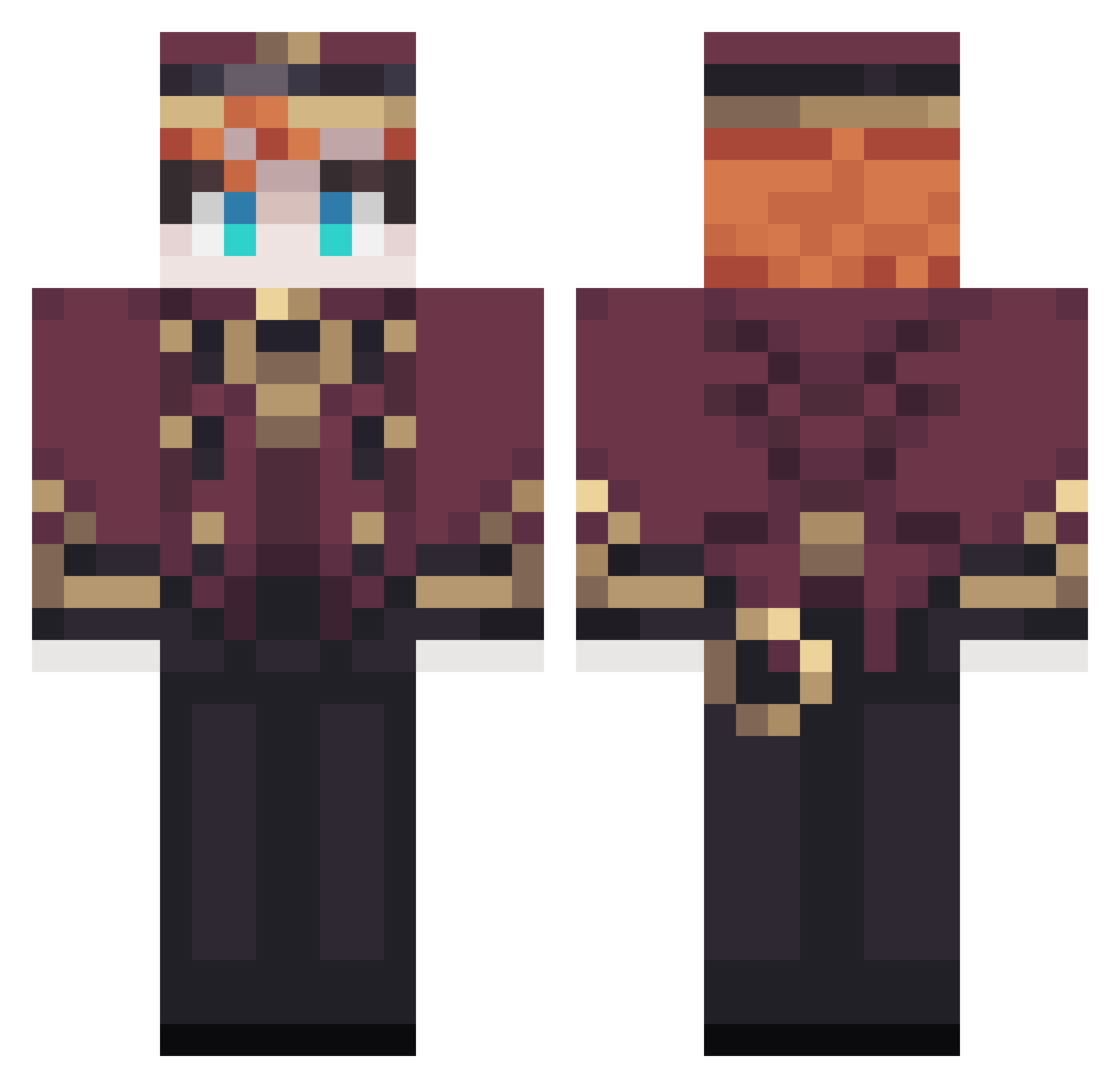 Silentcrusher2 - conductor Minecraft skin