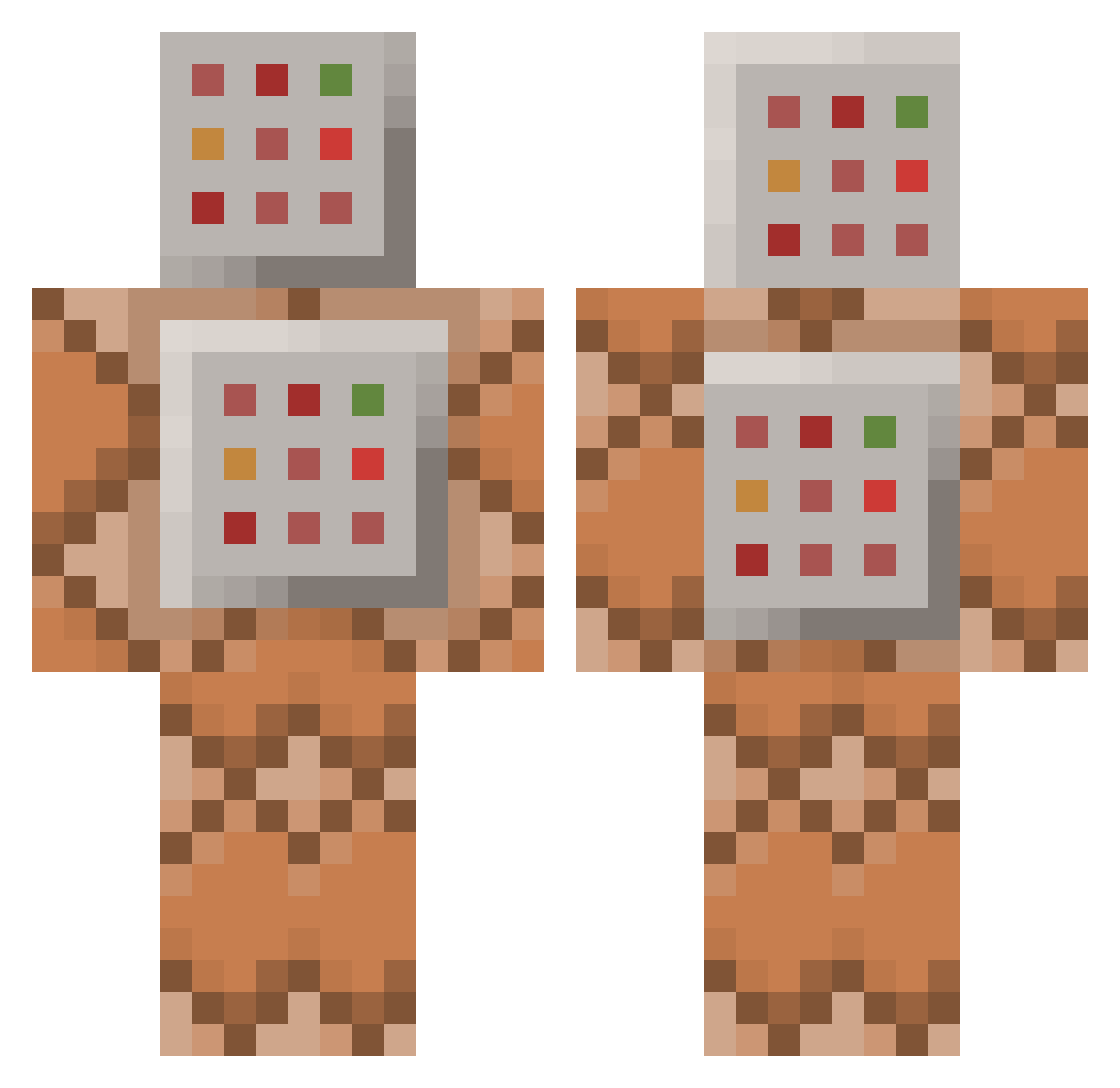 SuperRysiuXV - command block Minecraft skin