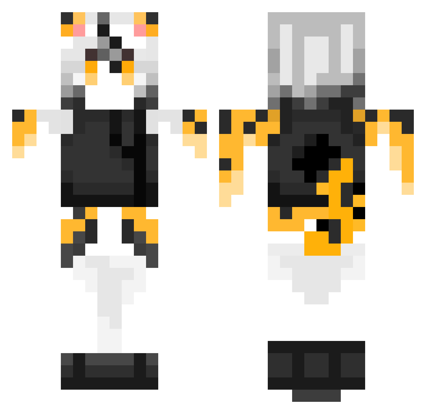 chuanchuan114514 Minecraft skin, front and back view