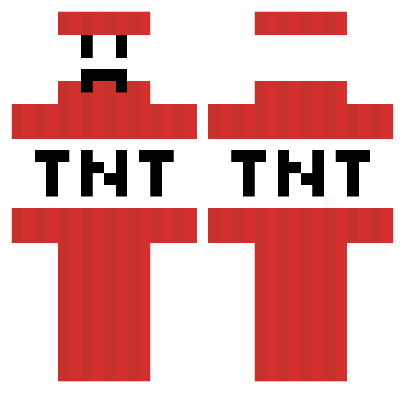 z100Ms Minecraft skin, front and back view