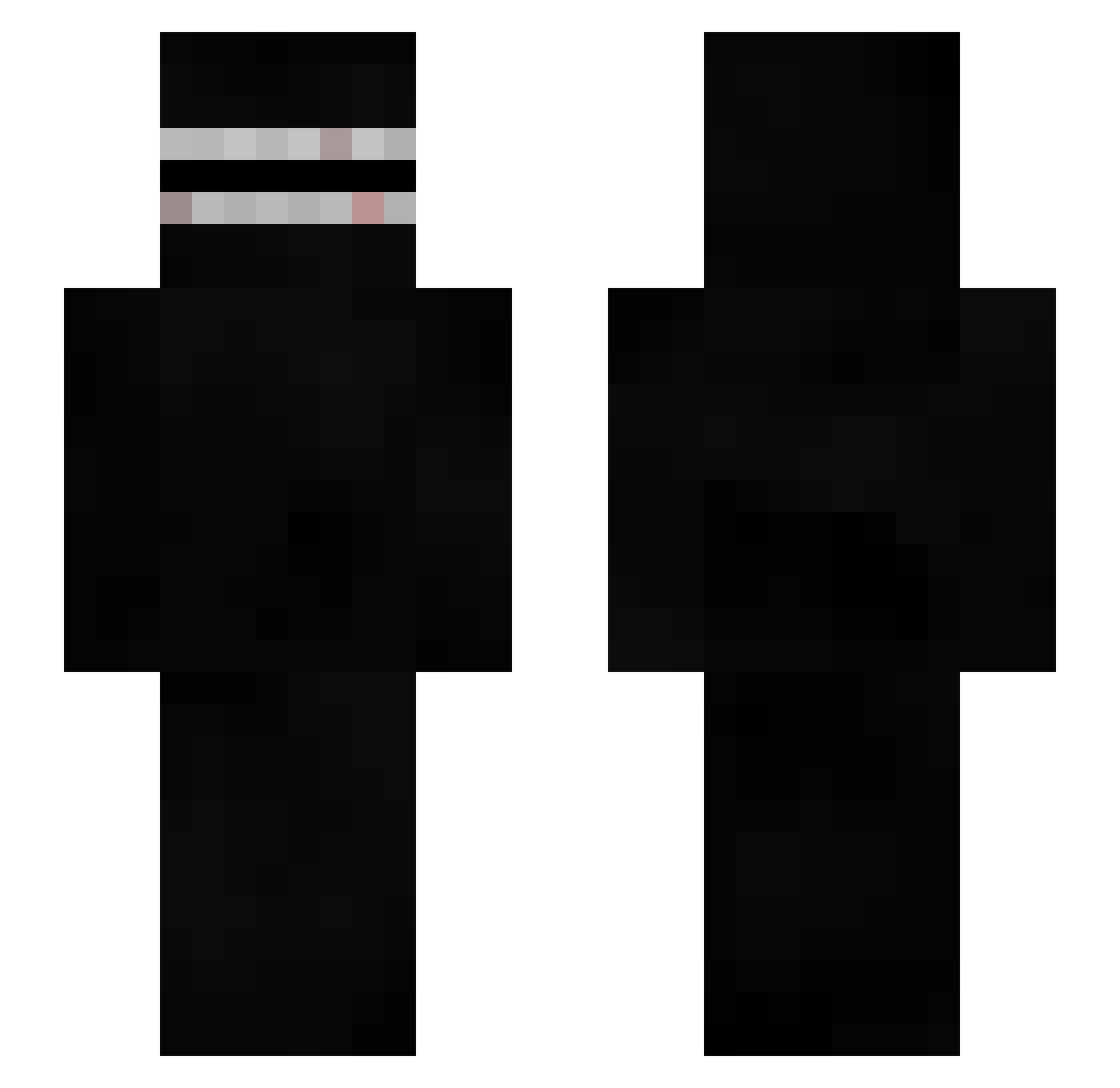 KenmaOwO_ Minecraft skin, front and back view