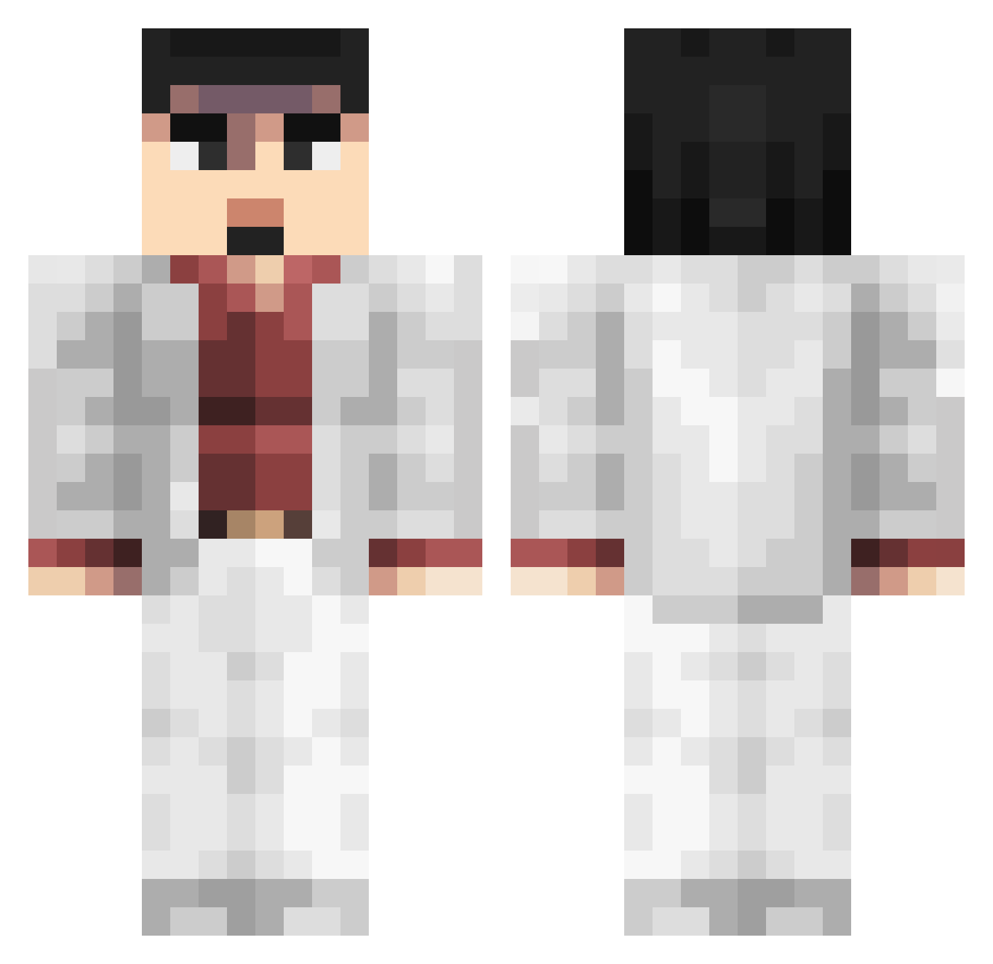 szdani0706 Minecraft skin, front and back view