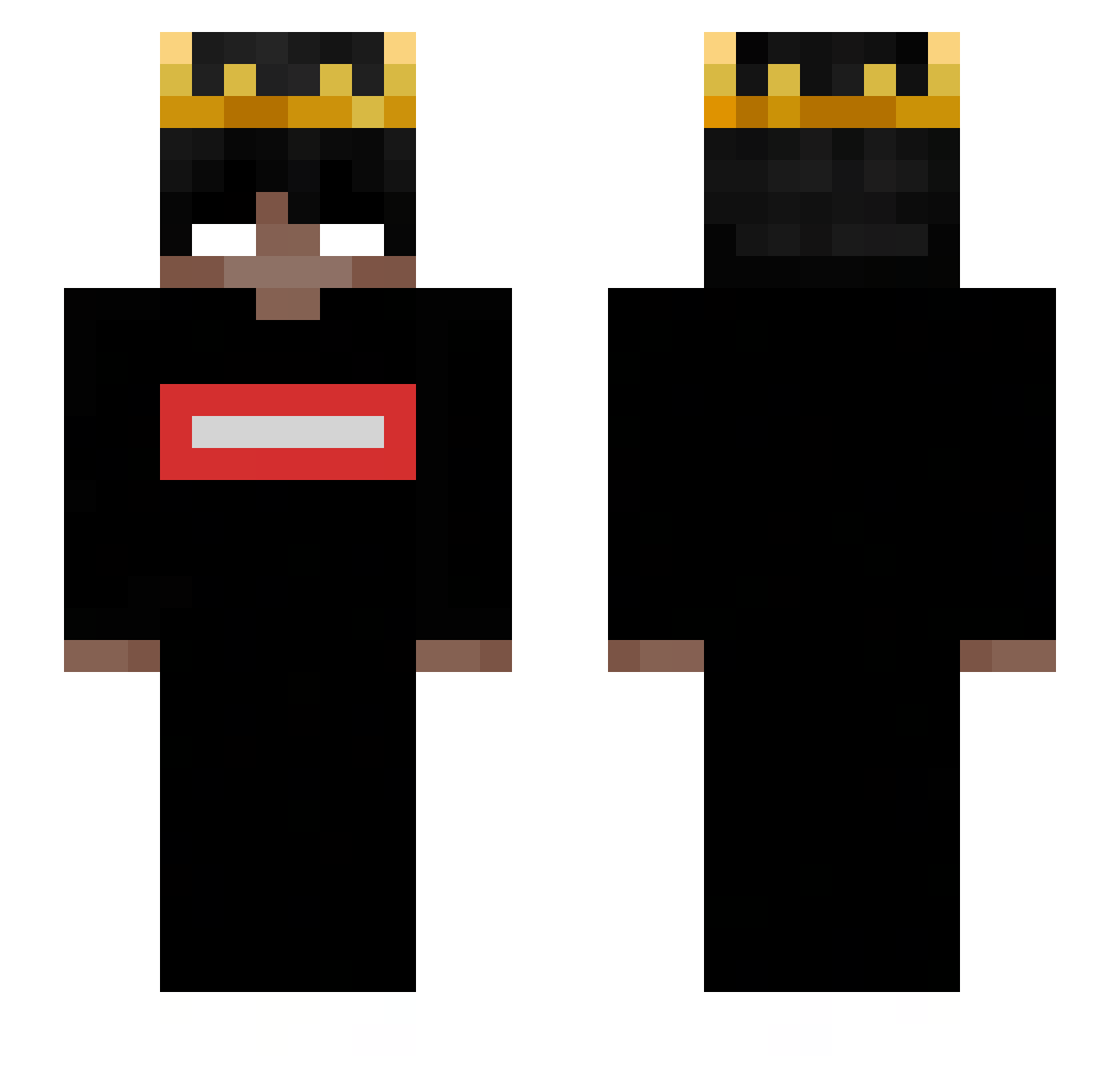 xx_pvp512_xx Minecraft skin, front and back view