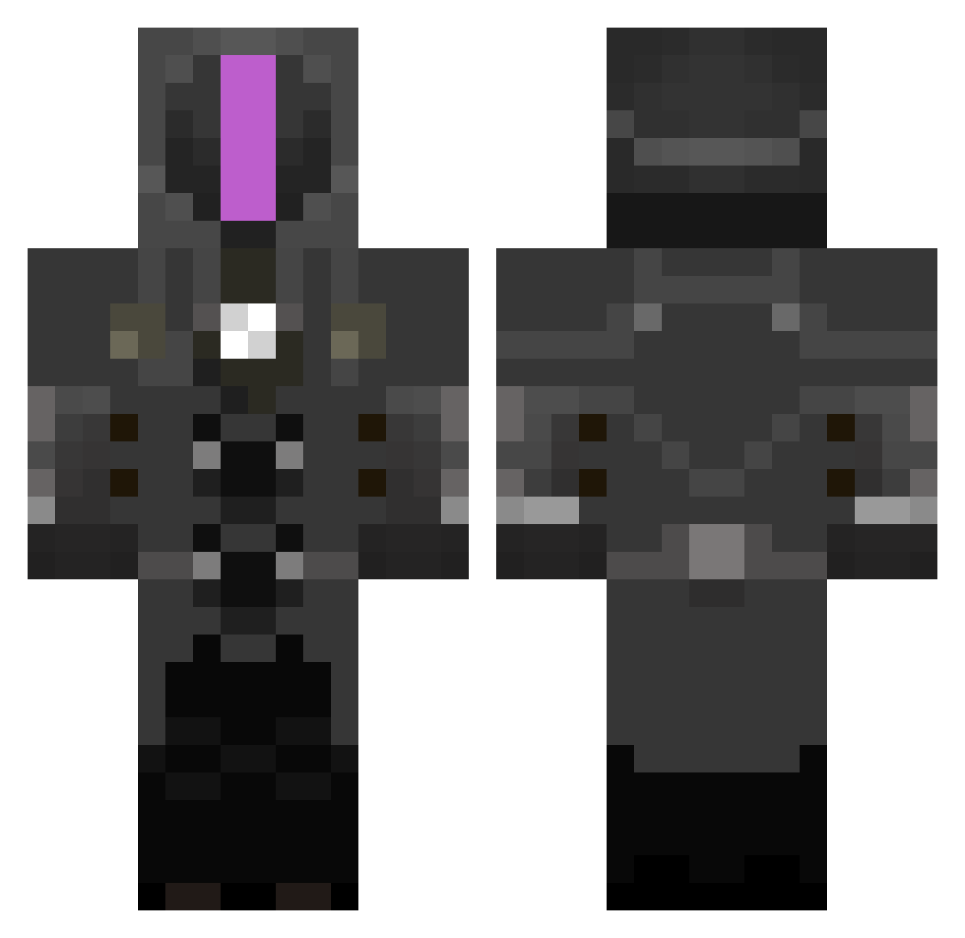 TantoLPB Minecraft skin, front and back view