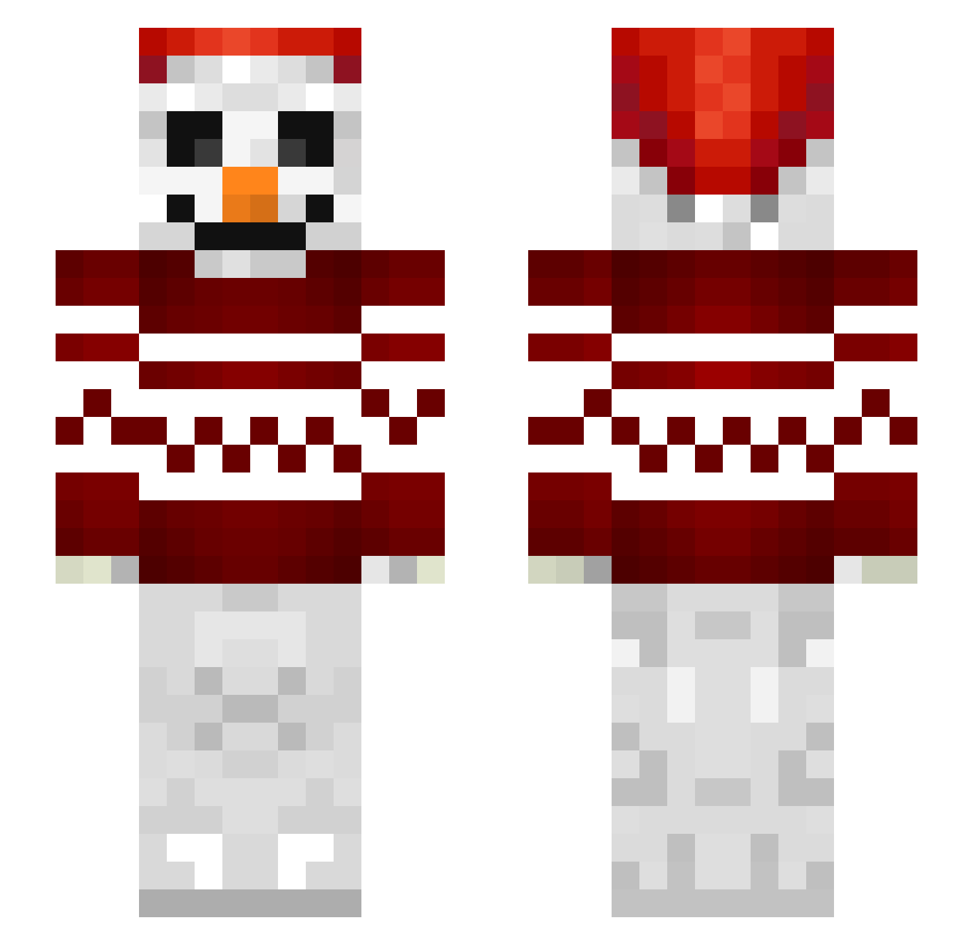 icommitfraud Minecraft skin, front and back view