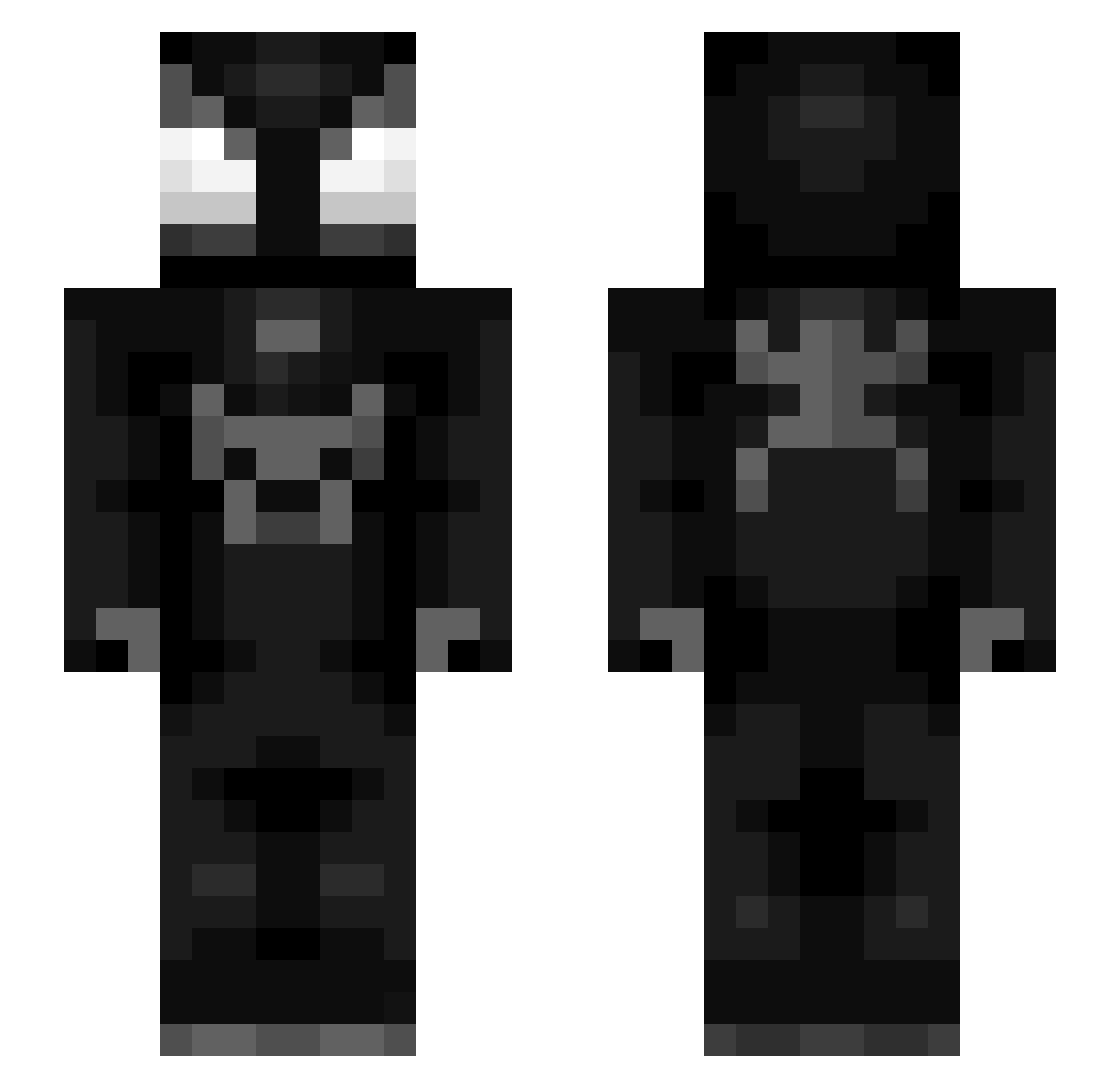Mr_Flocky05 Minecraft skin, front and back view