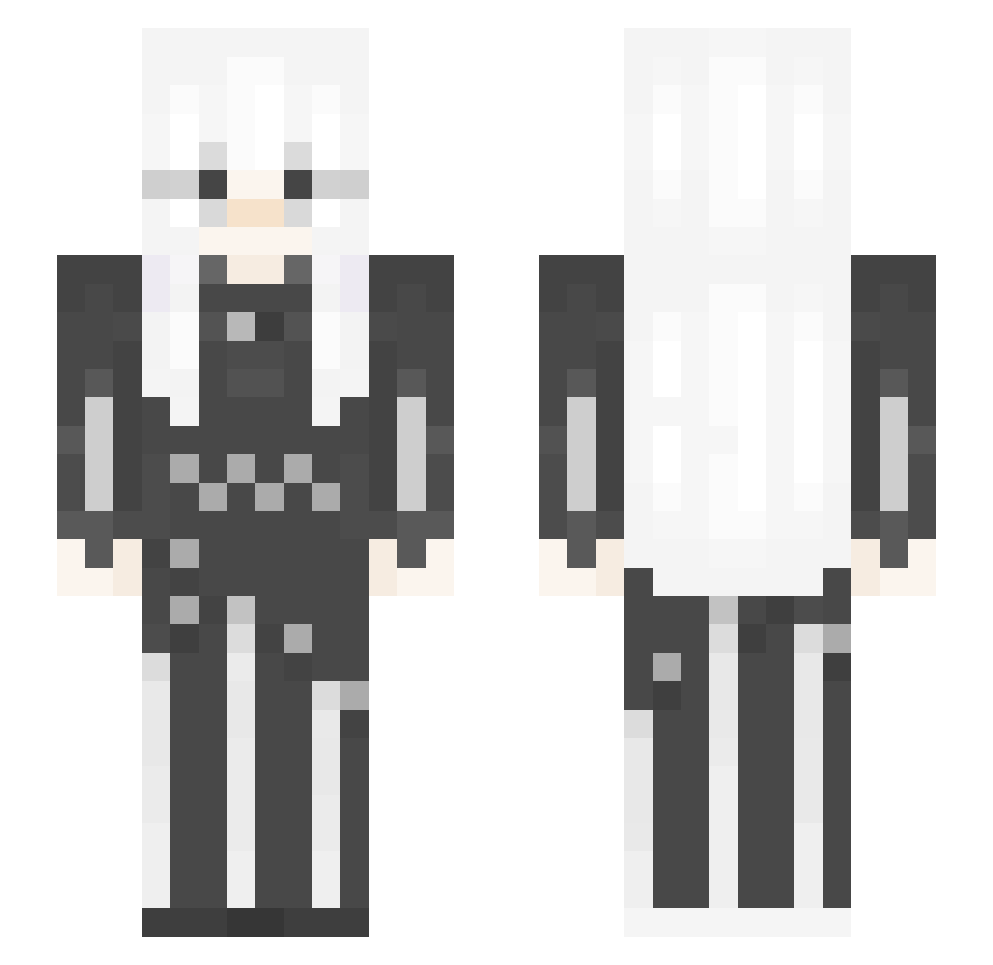 yatg0mii772 Minecraft skin, front and back view