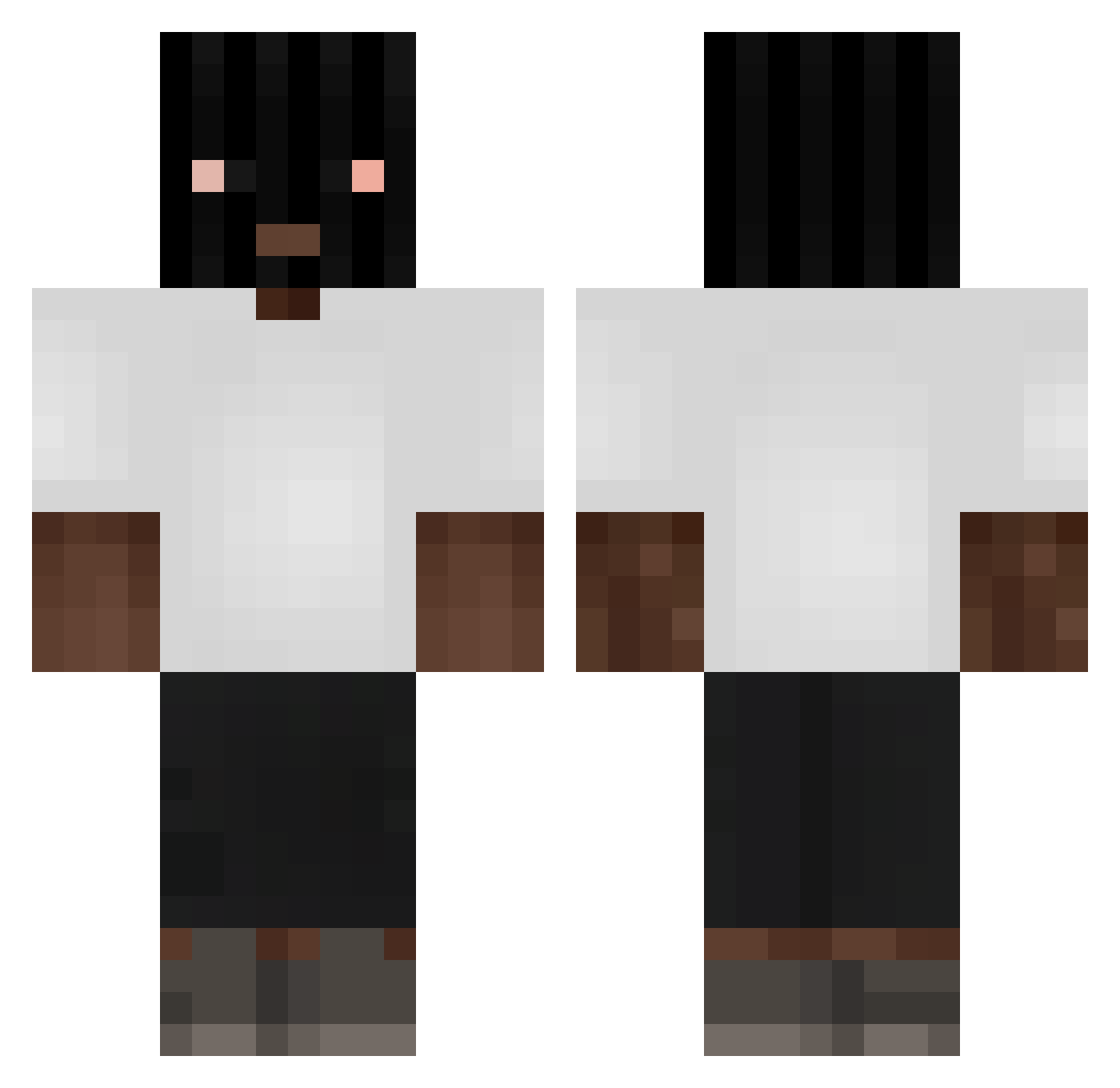 ULTK_najarane Minecraft skin, front and back view