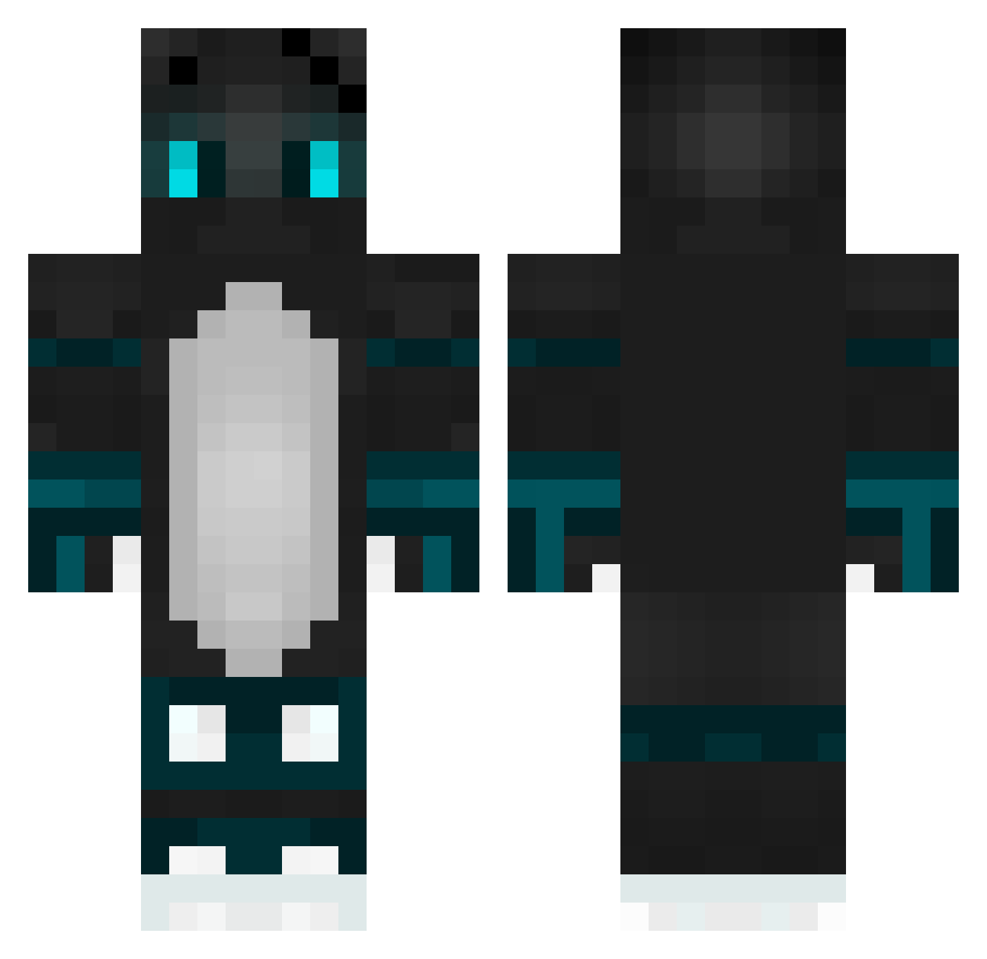 mrgiangcirohh Minecraft skin, front and back view