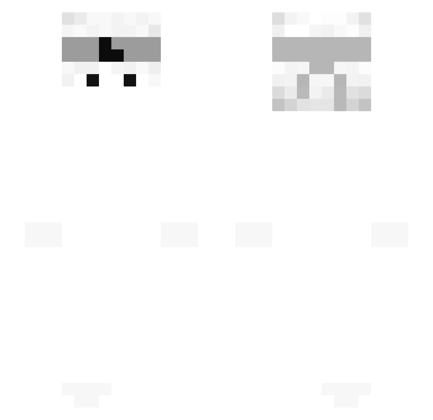 tmdt Minecraft skin, front and back view