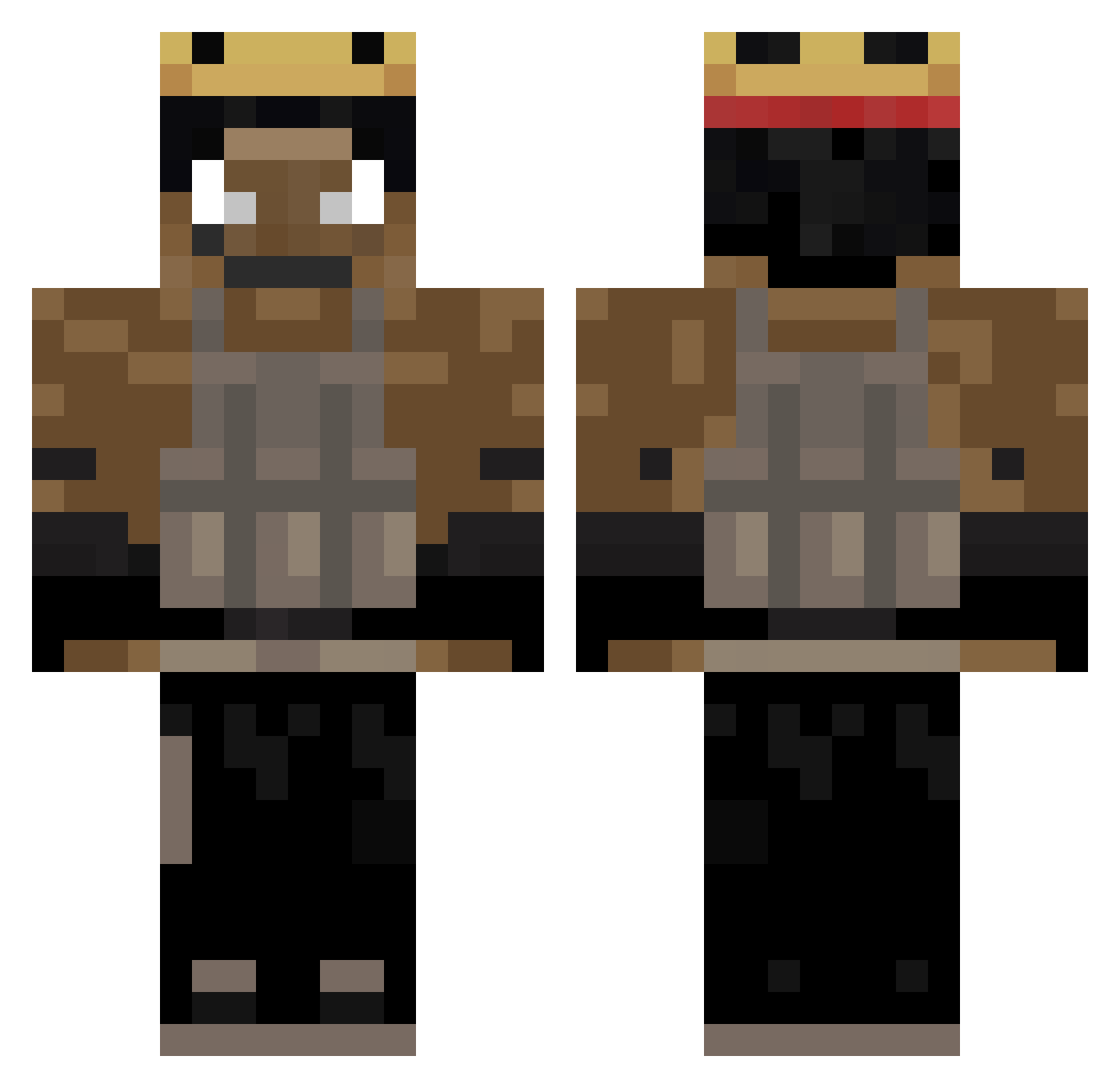 wolumen_ Minecraft skin, front and back view