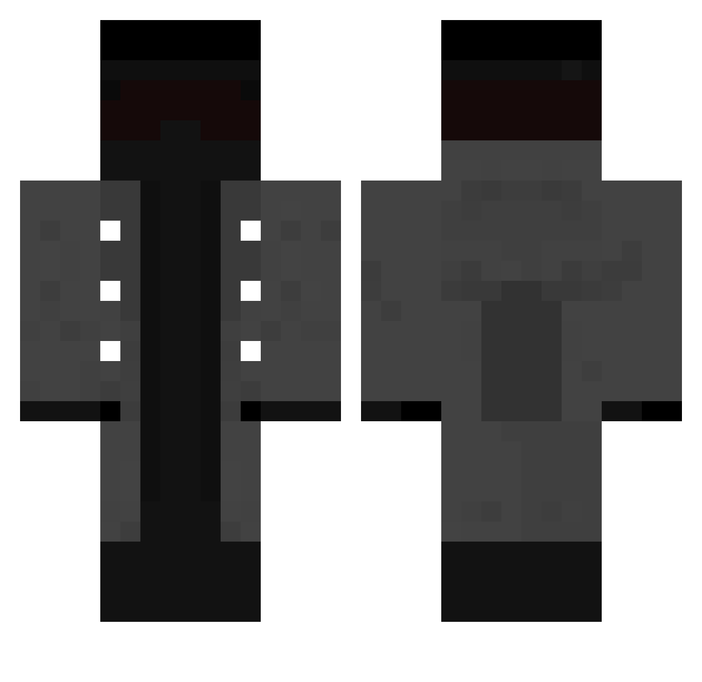 TiagoPT_1 Minecraft skin, front and back view