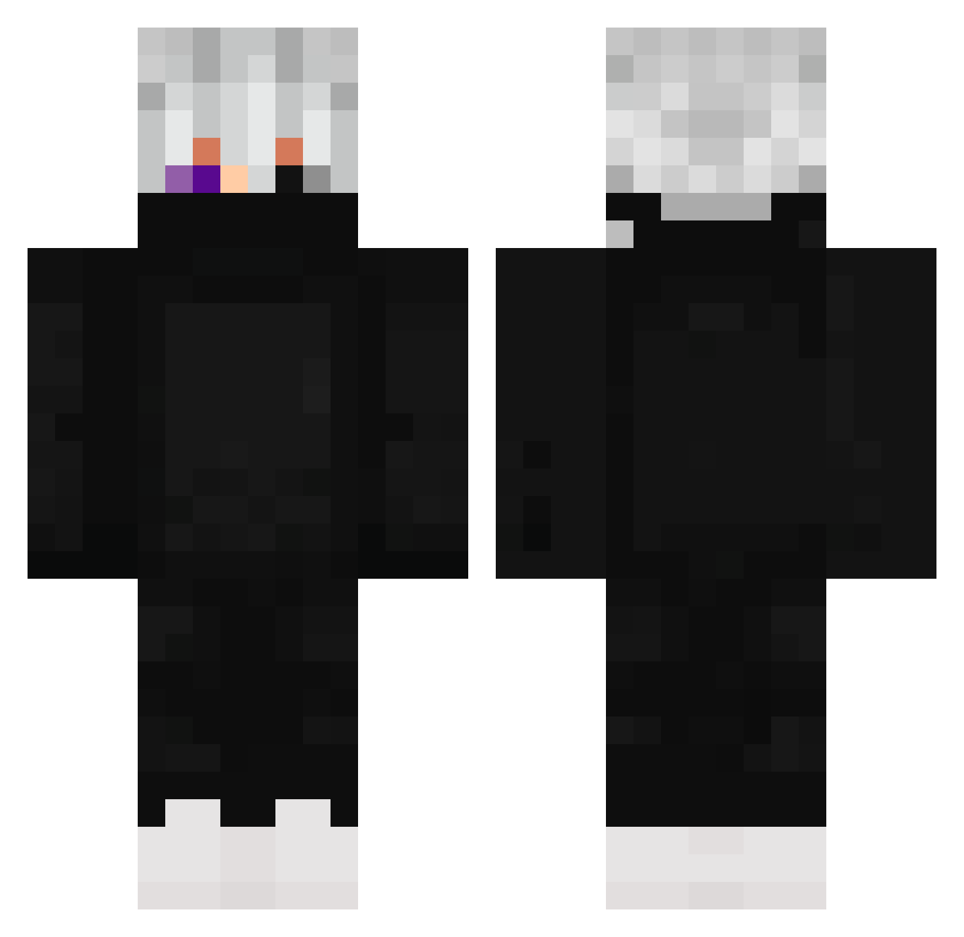 TWAgi092695 Minecraft skin, front and back view